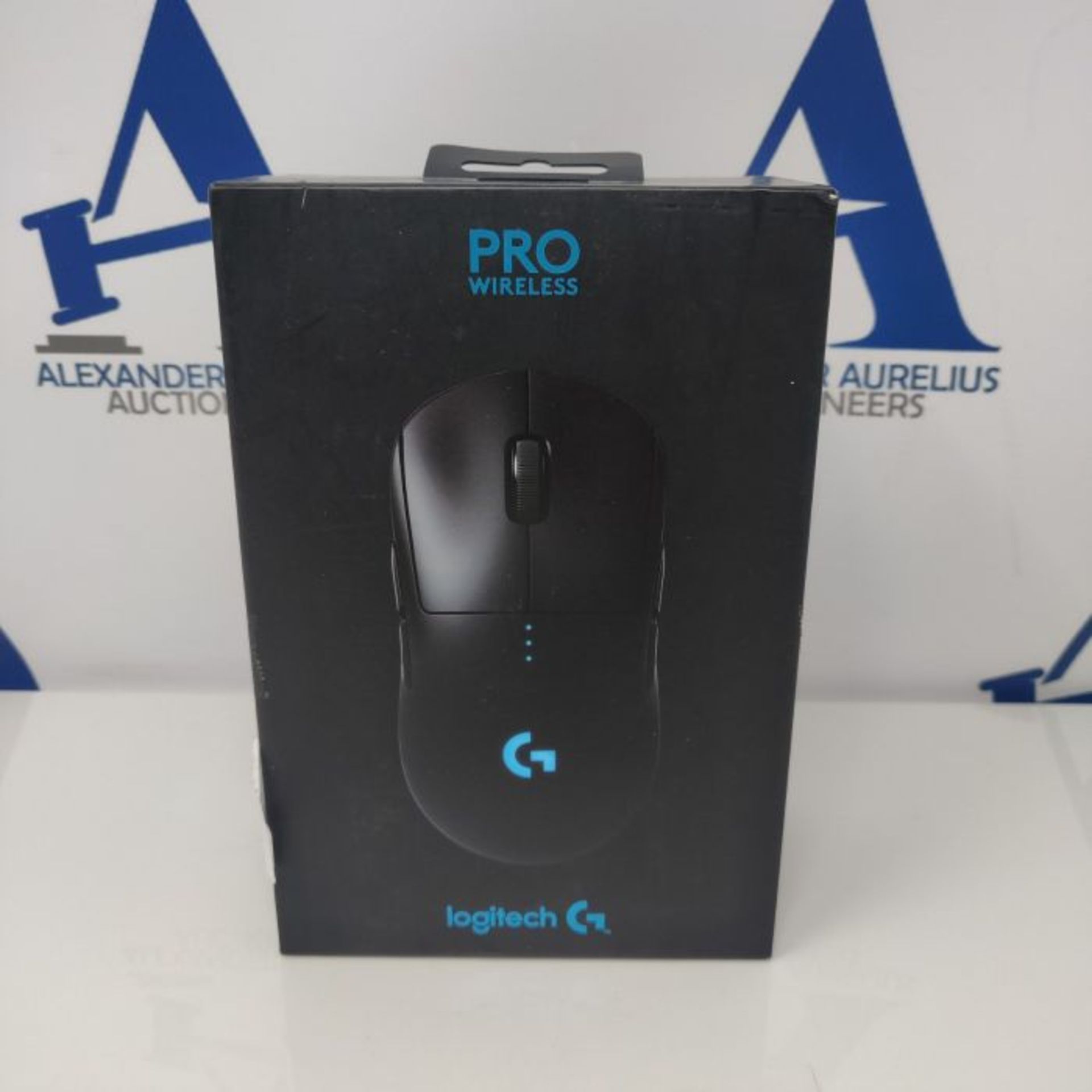 RRP £85.00 Logitech G PRO Wireless Gaming Mouse, HERO 25K Sensor, 25,600 DPI, RGB, Ultra Lightwei - Image 2 of 3
