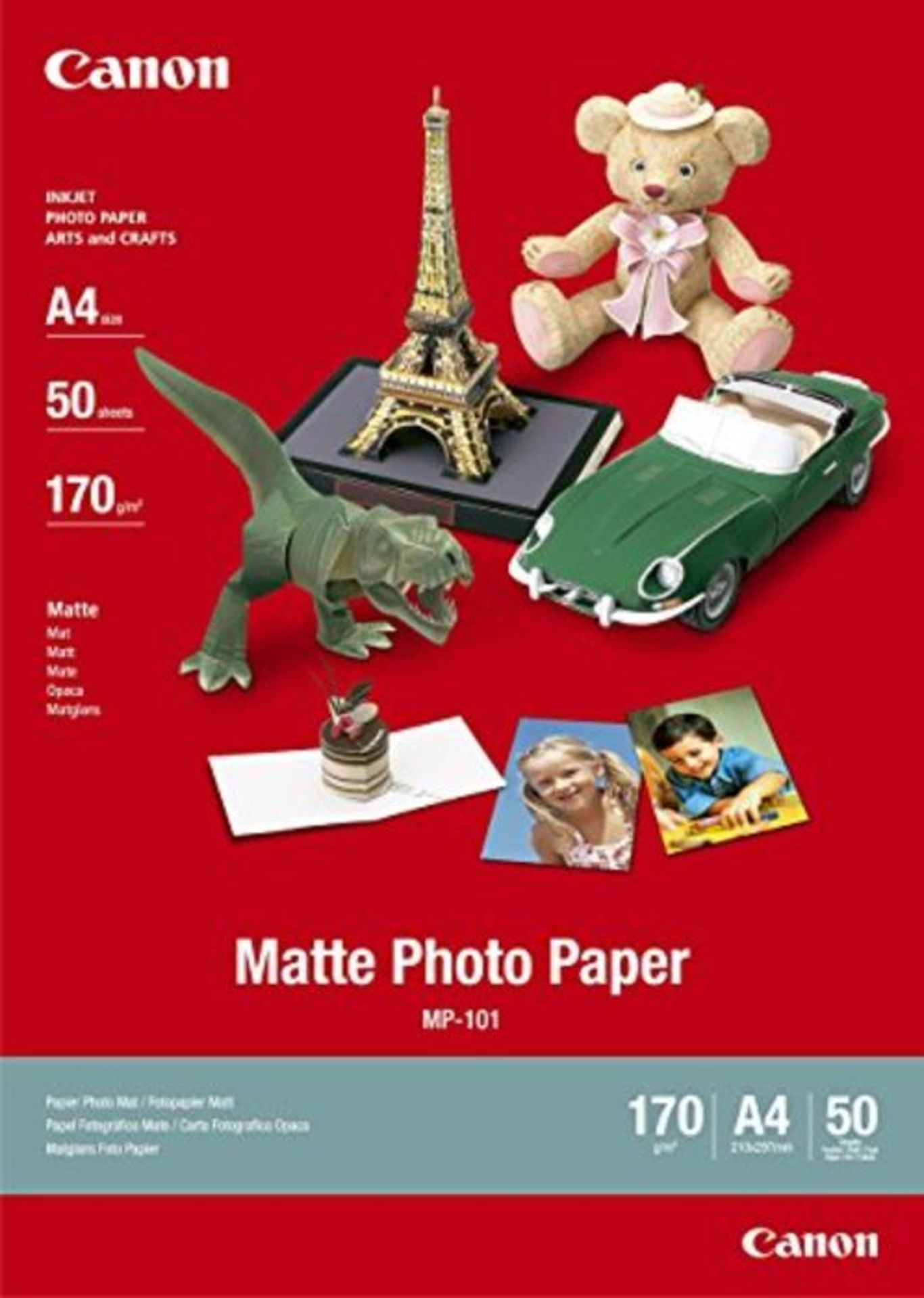 Canon MP 101 - Paper - matt photo paper - A4 (210 x 297 mm) - 170 g/m2 - 50 pcs.