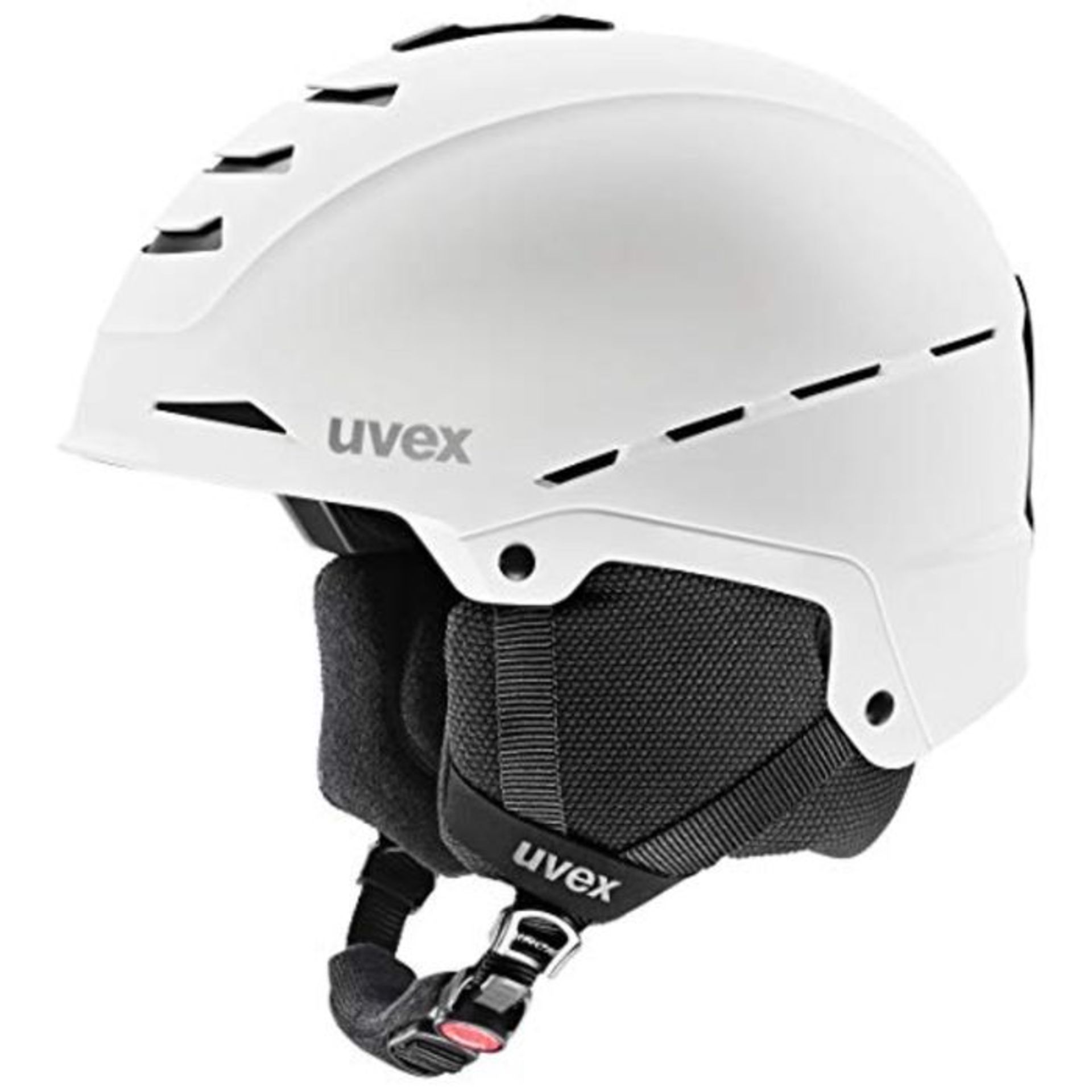 RRP £62.00 Uvex Unisex's Legend 2.0 ski Helmet, White-Black mat, 52-55 cm