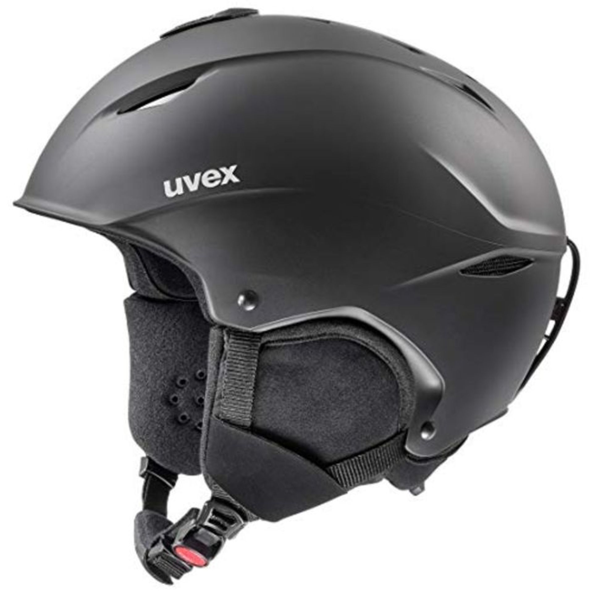 RRP £89.00 uvex Unisex-Adult, Magnum Ski Helmet, Black Mat, 61-65 cm