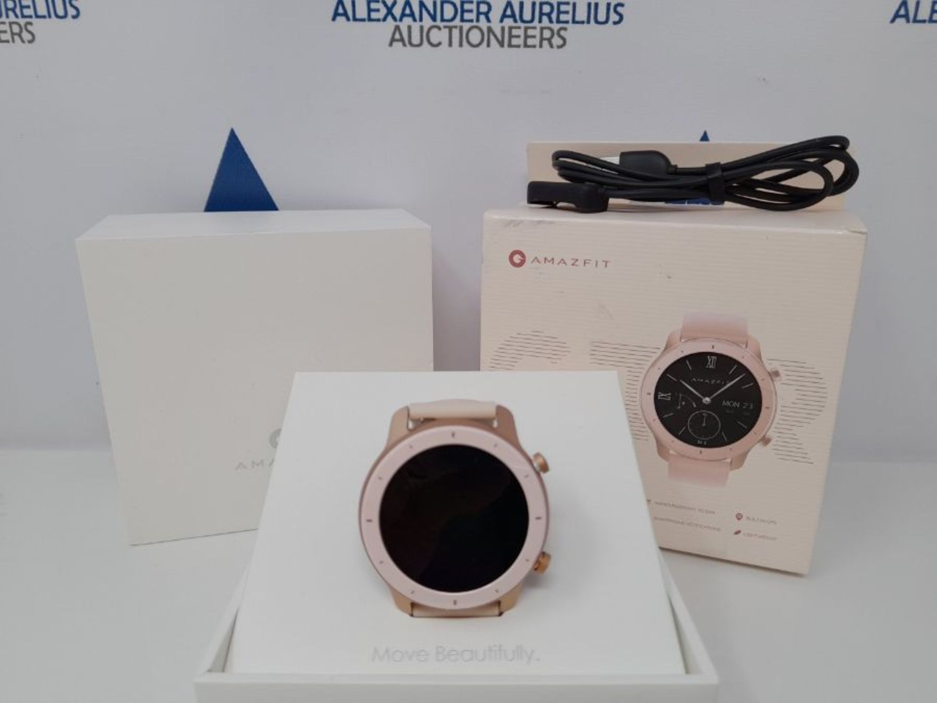 RRP £72.00 Amazfit Smartwatch GTR 42mm Orologio Intelligente Fitness Tracker 1,2 Pollici Touch Co - Image 2 of 3