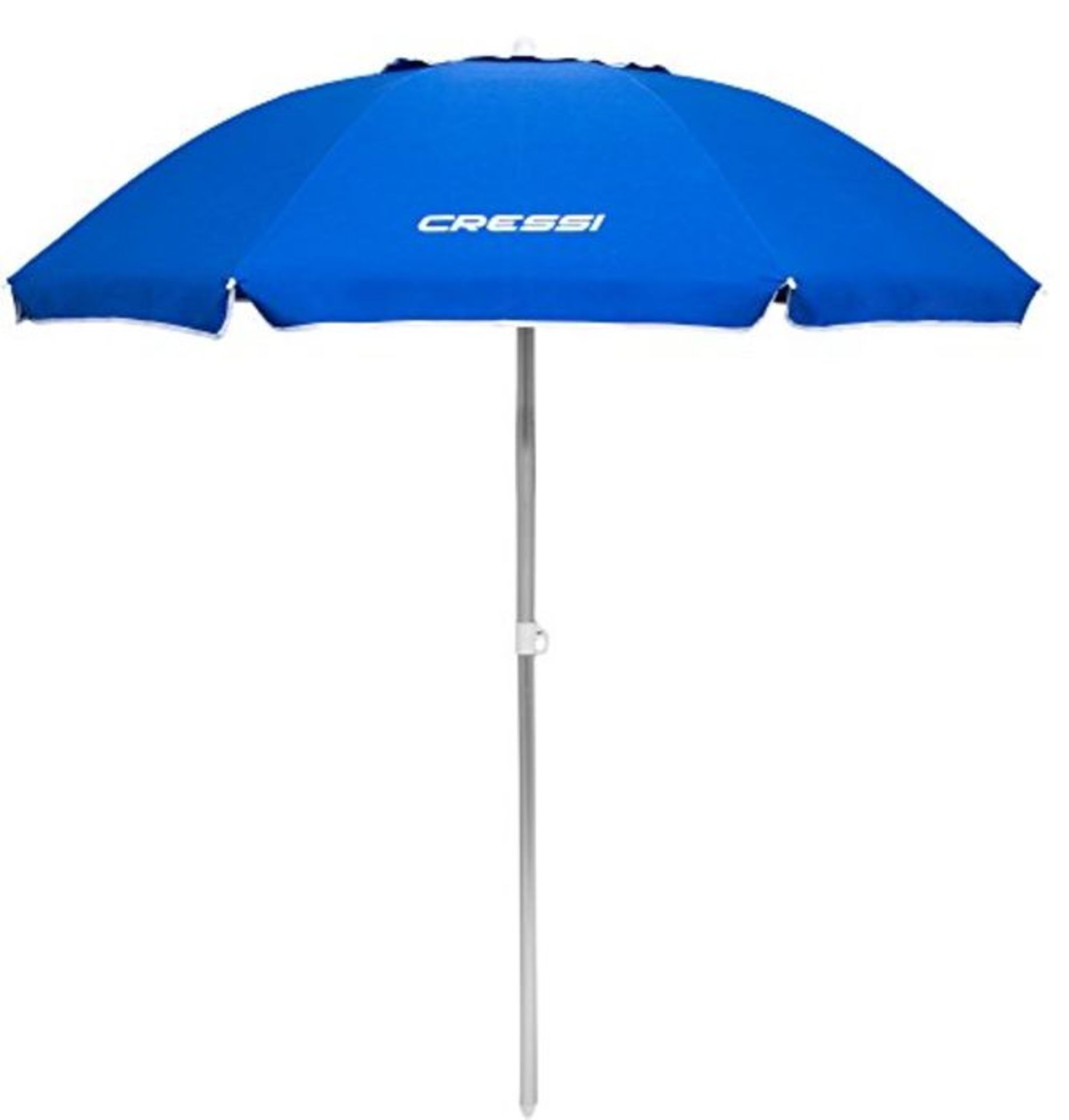 Cressi Unisex's Alluminium Beach Umbrella Zinc Alloy Tilt & Air Vent Premium Portable,