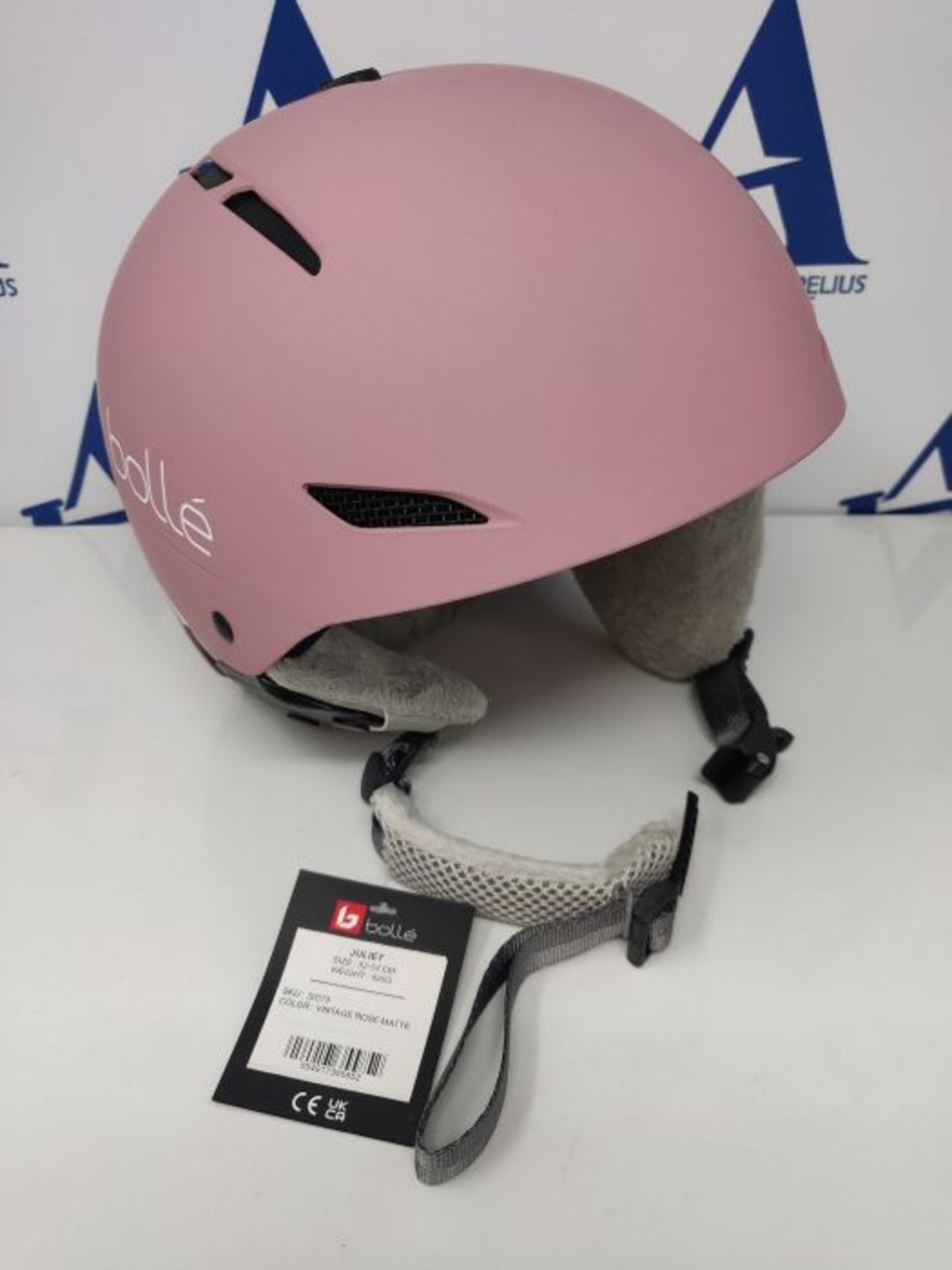 RRP £53.00 Bollé Women's Juliet Ski Helmets, Vintage Rose Matte, S - Image 3 of 3