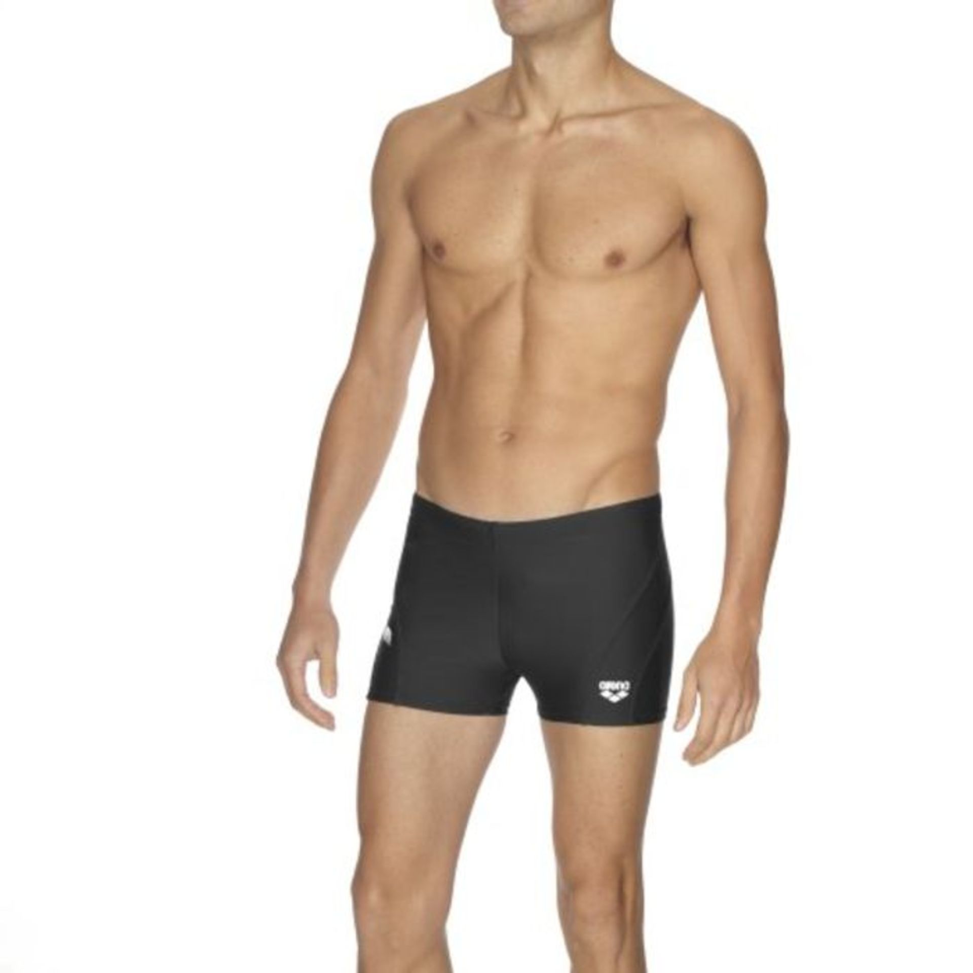 Arena Byor Men's Swimming Trunks, Black/White, 7 UK (38EU)