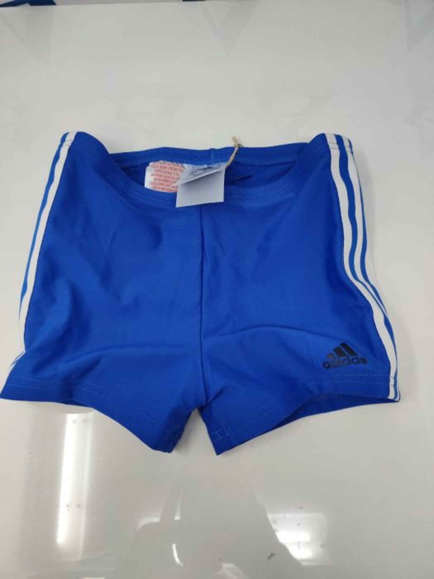 adidas Fit Bx 3S Y Swimsuit - Team Royal Blue/White, 910Y - Image 2 of 2