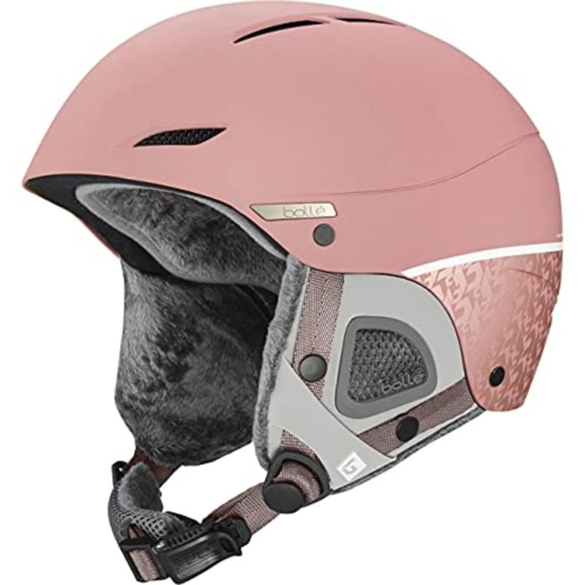 RRP £53.00 Bollé Women's Juliet Ski Helmets, Vintage Rose Matte, S