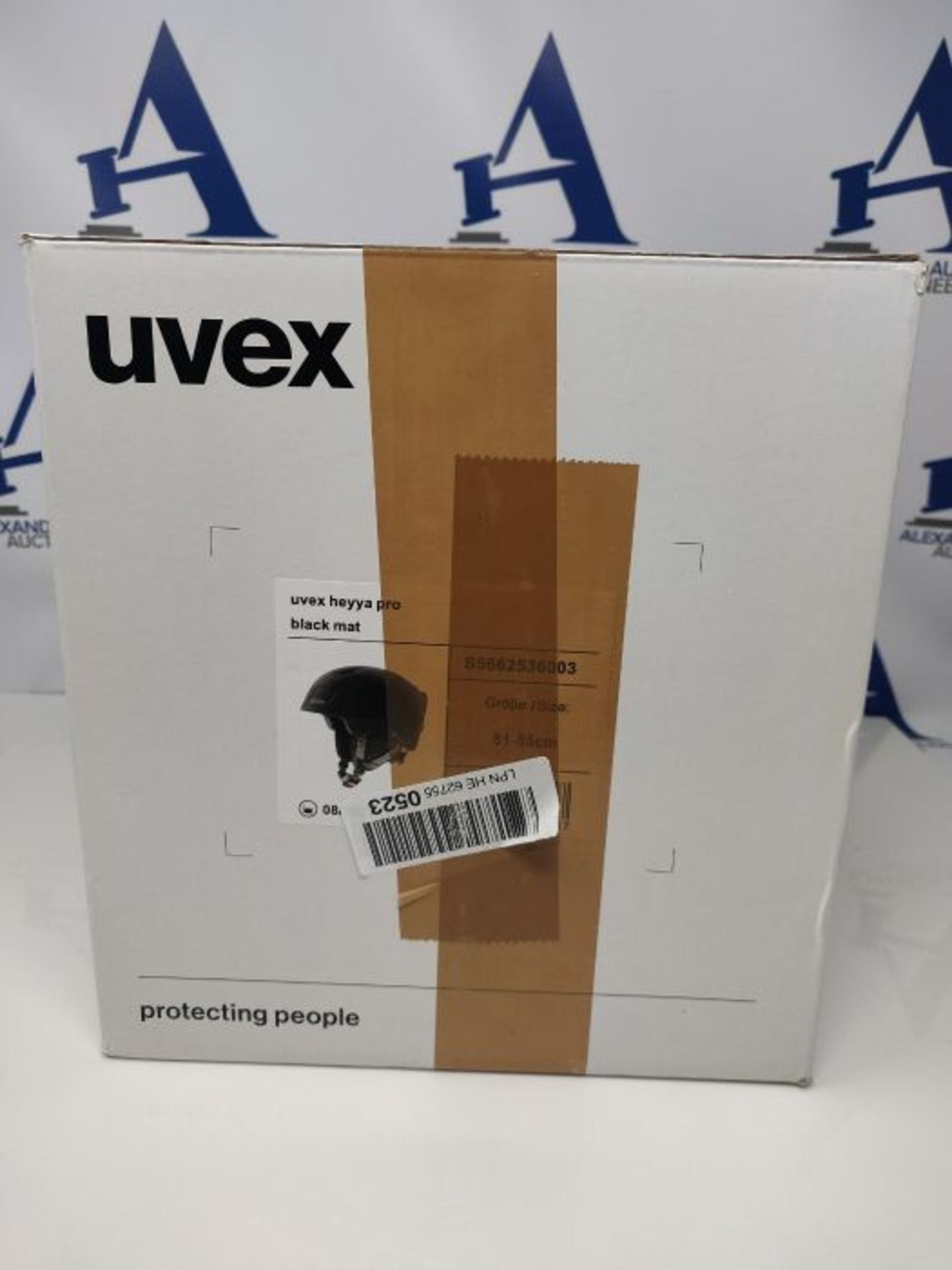 uvex Unisex Jugend heyya pro Skihelm, black mat, 51-55 cm - Image 2 of 3