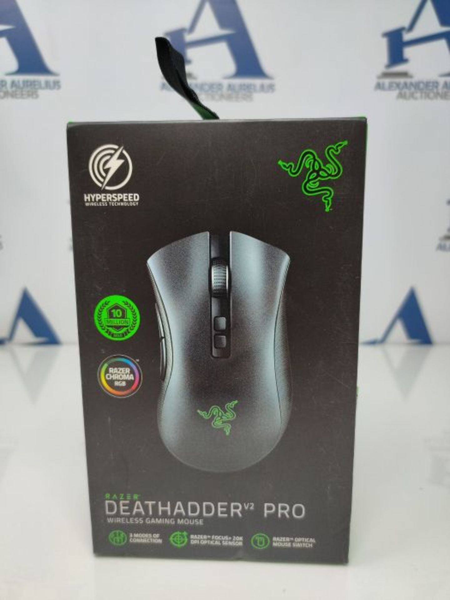 RRP £120.00 Razer DeathAdder V2 Pro - Wireless Gaming Mouse with Ergonomic Comfort (Optical Switch - Image 2 of 3