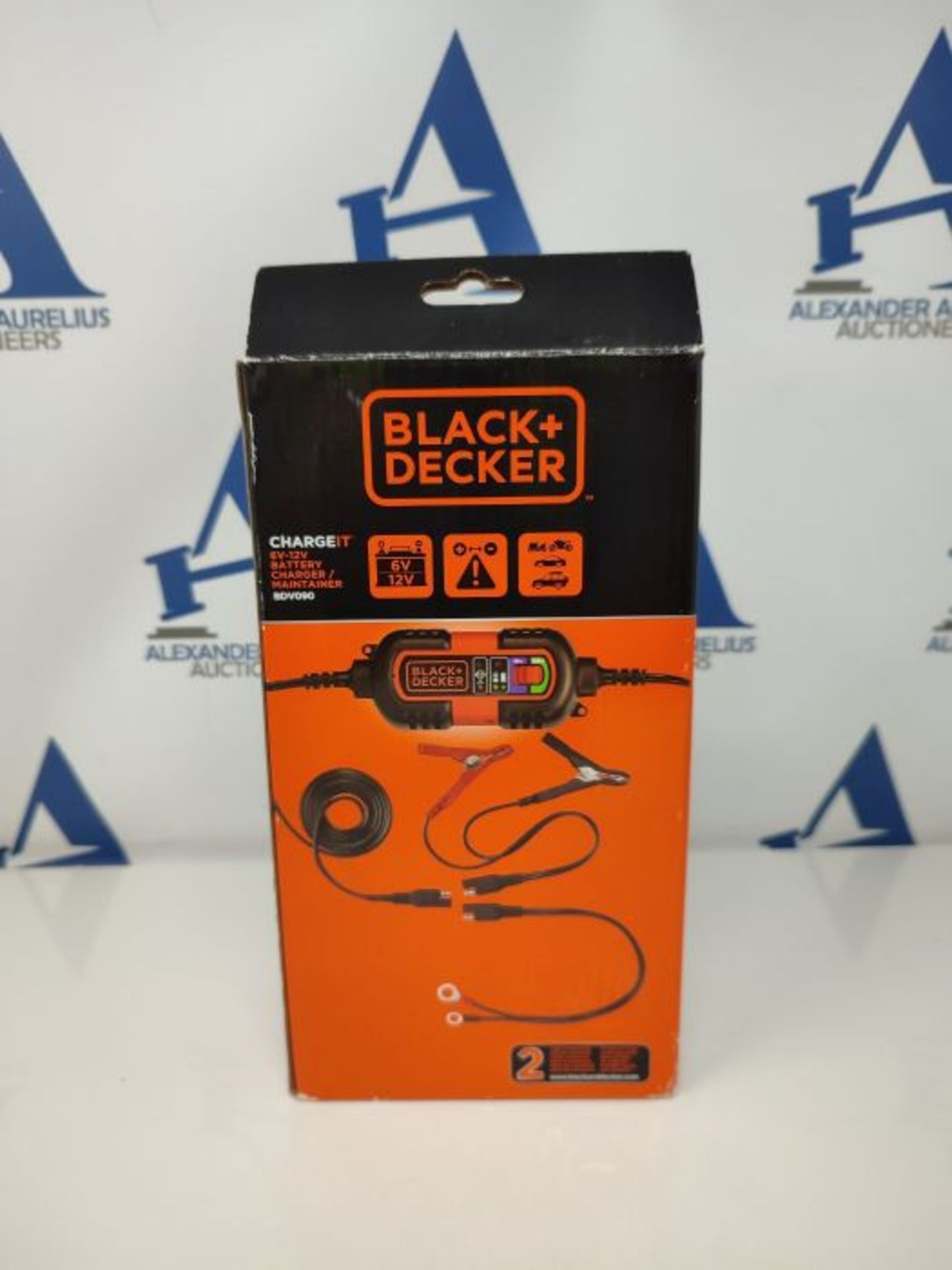 BLACK+DECKER BDV090 Caricabatterie Di Mantenimento, Multicolore