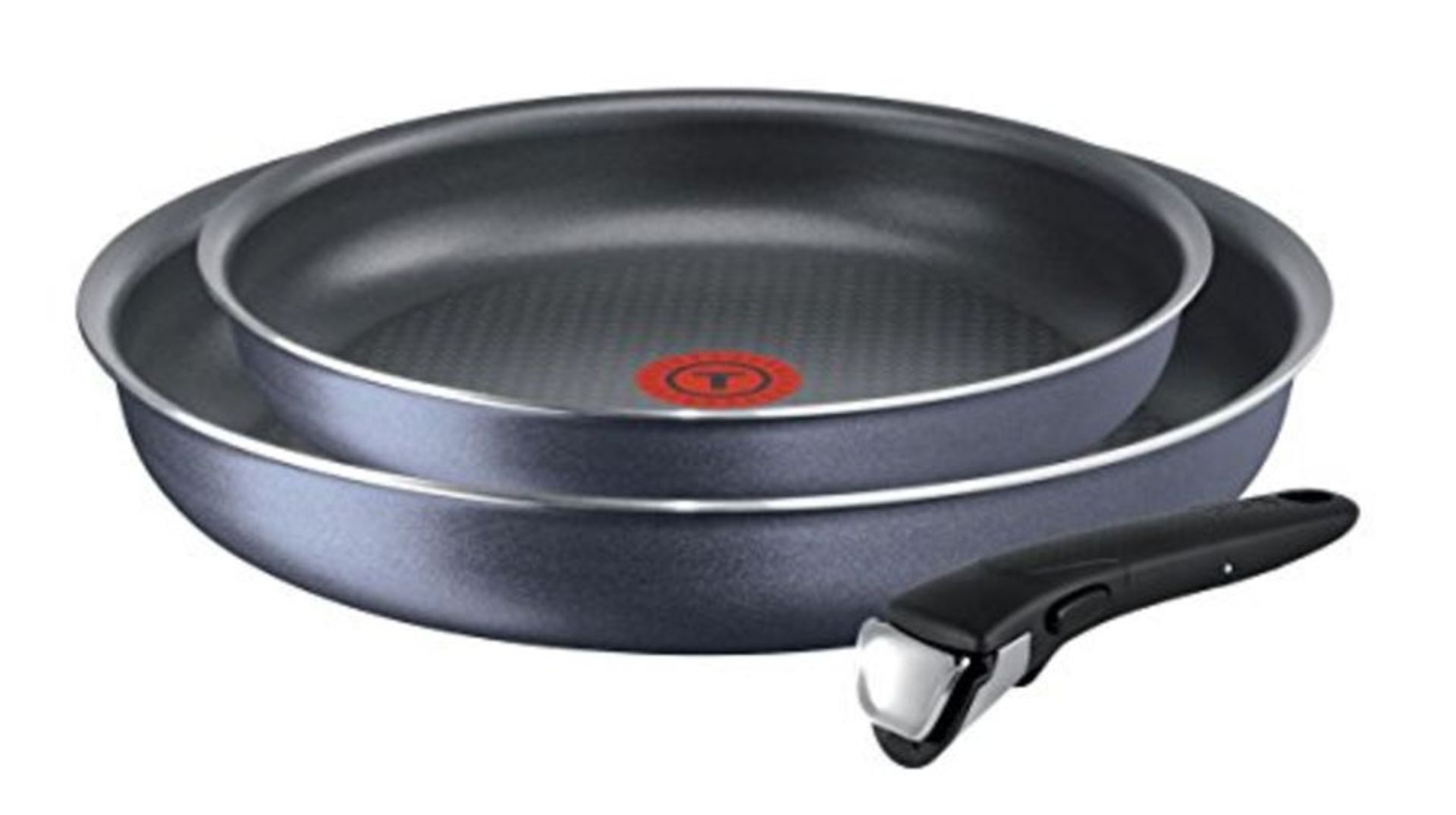 Tefal Ingenio Elegance Set of 2 frying pans 24/28 cm+1 removable handle, Non-stick coa