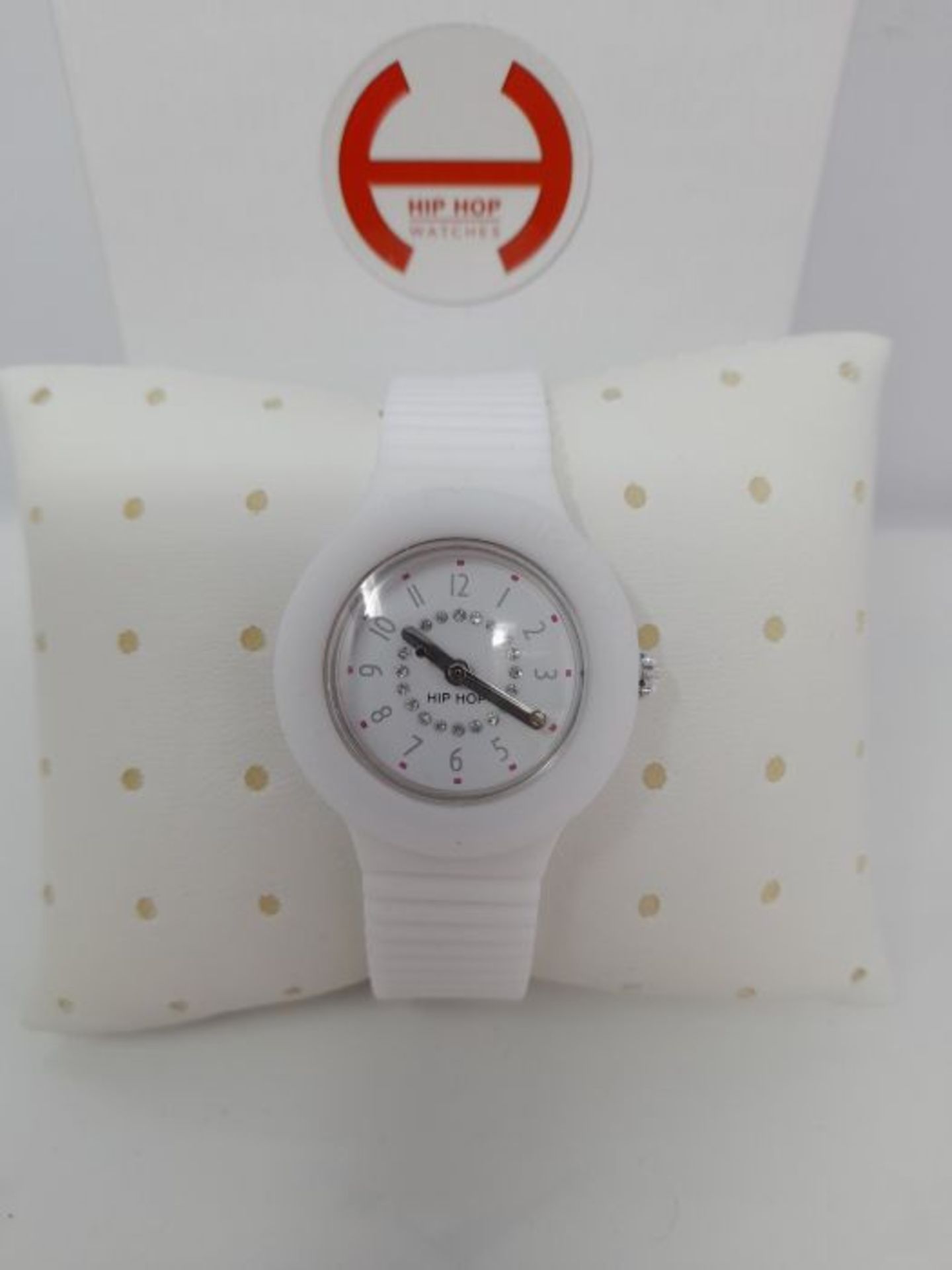 HIP HOP Ladys' Numbers Collection Watch Collection Mono-Colour White dial 3 Hands Quar - Image 3 of 3