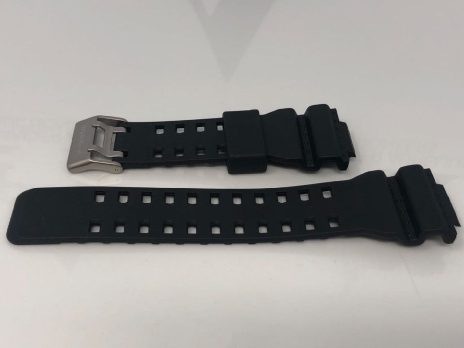 Casio GA-100 Black resin watch strap - Image 2 of 3