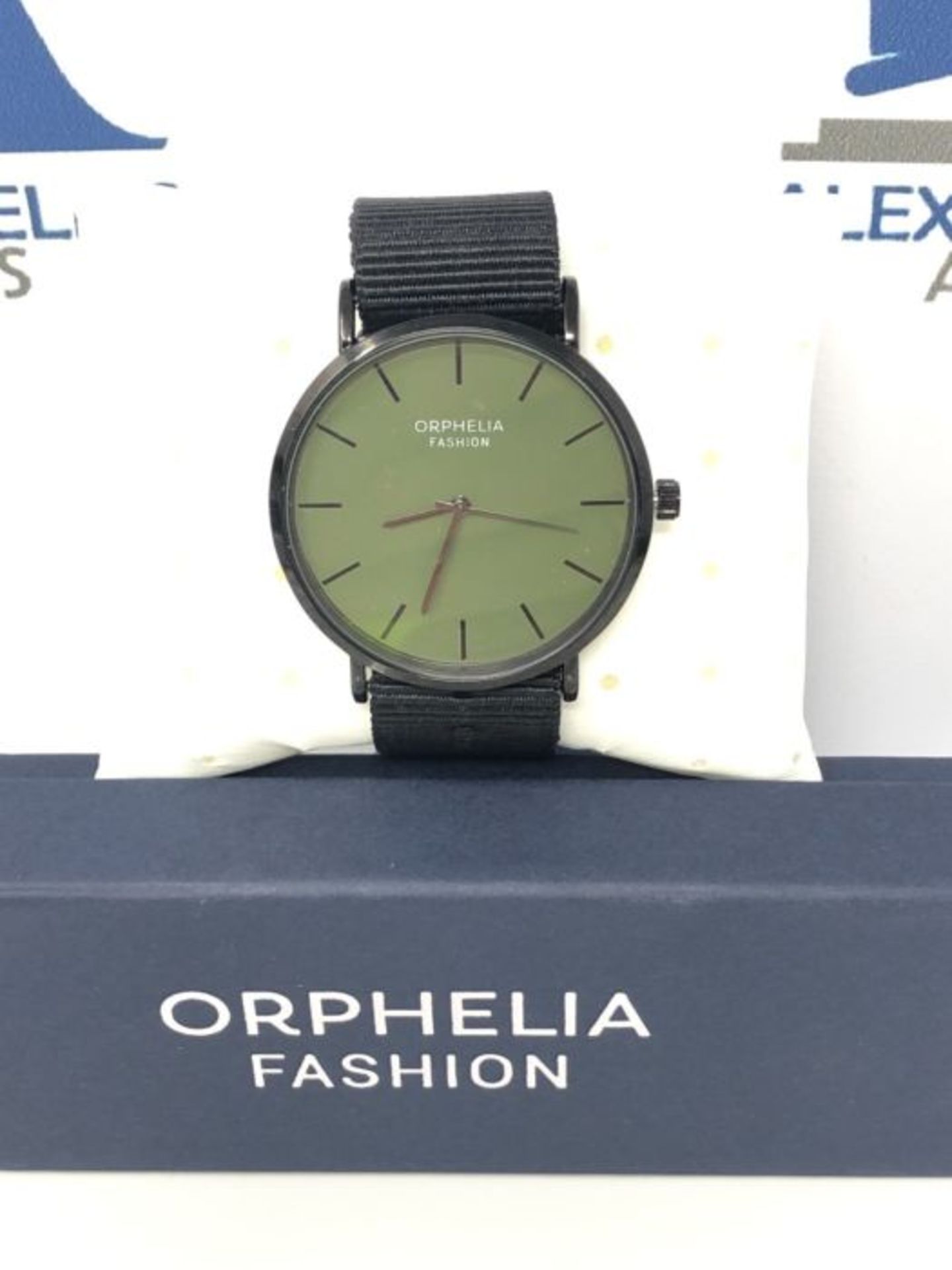 Orphelia Mens Analogue Classic Quartz Watch with Nylon Strap OF761810 - Image 2 of 3