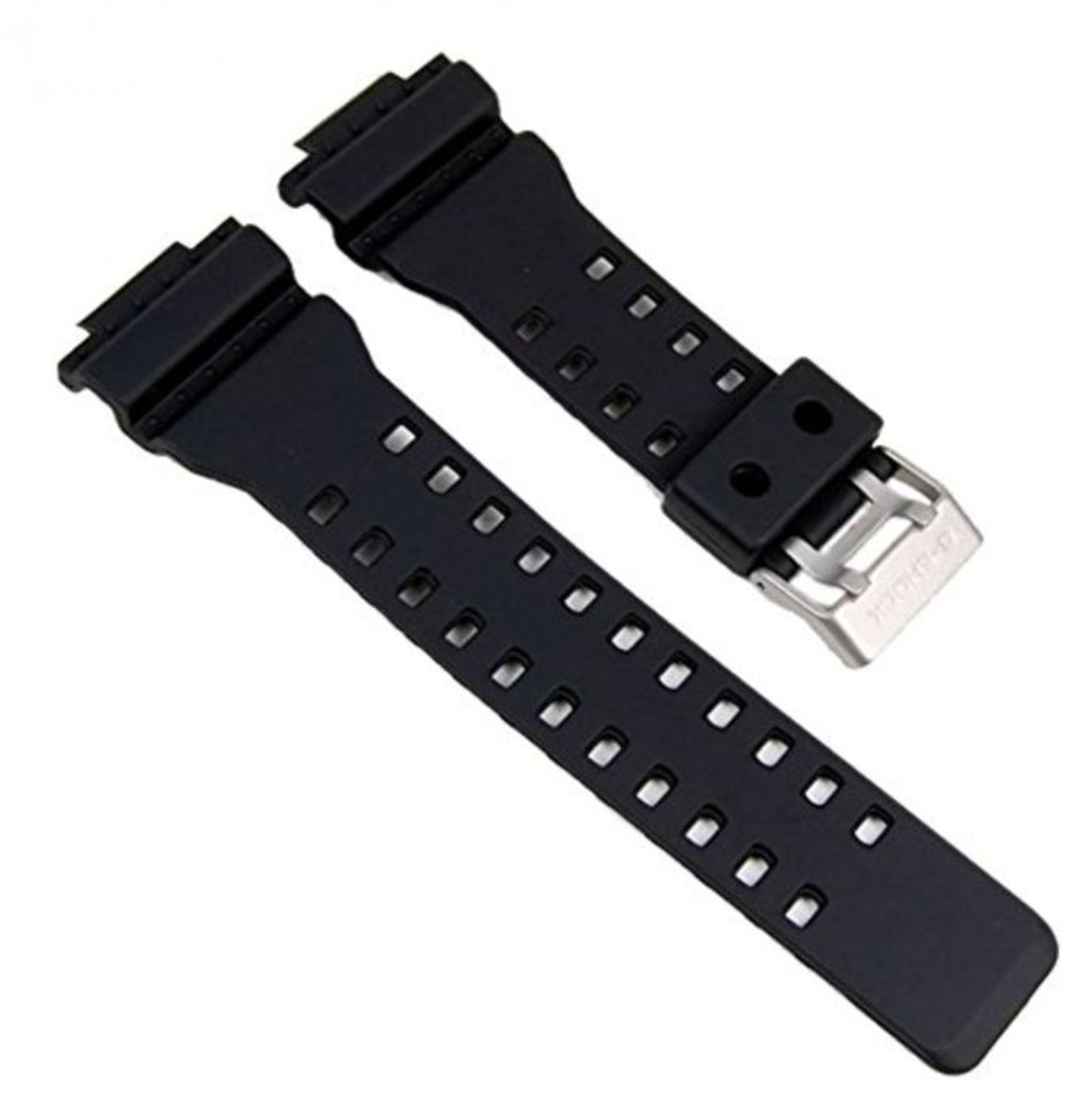 Casio GA-100 Black resin watch strap