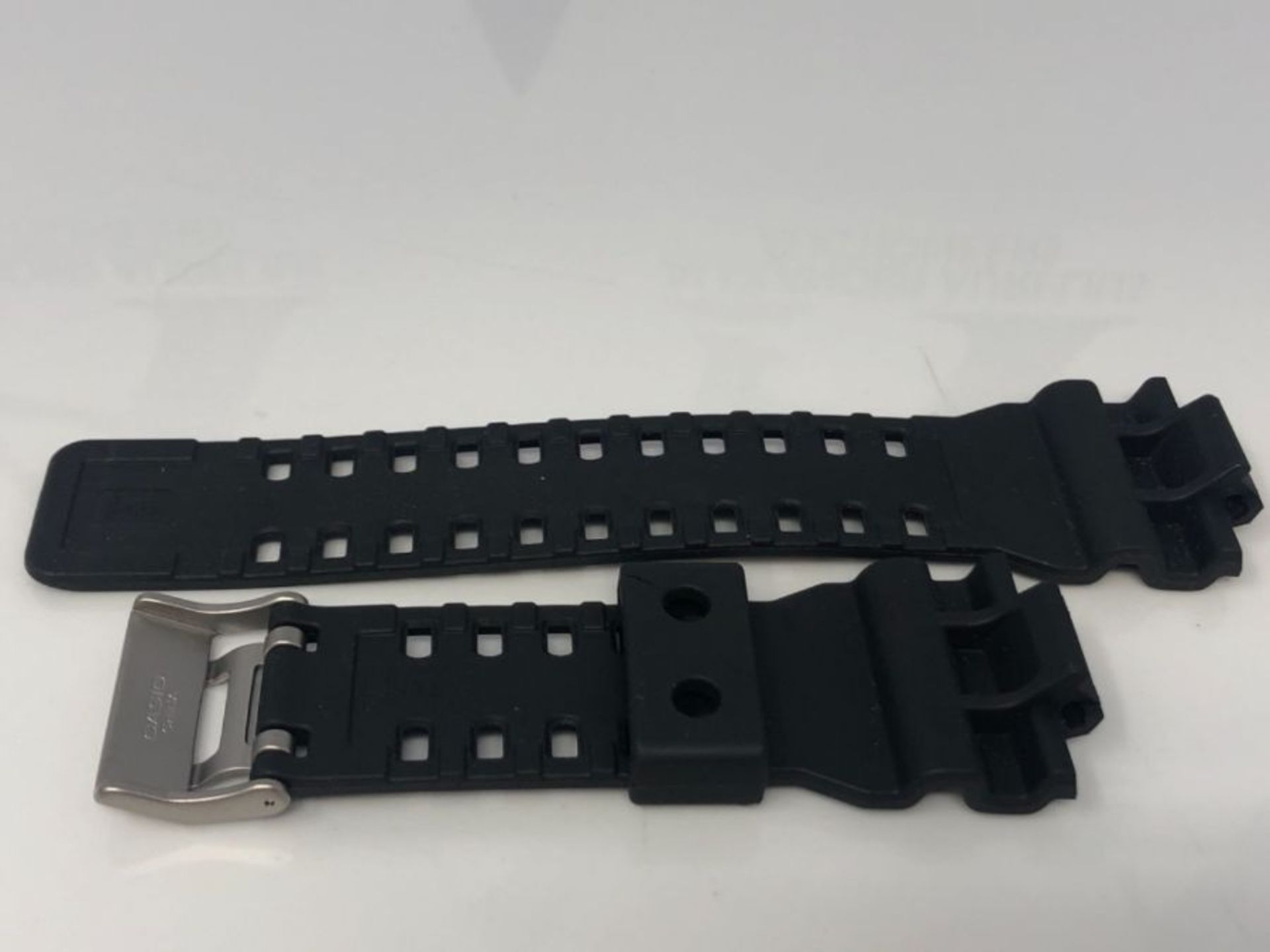 Casio GA-100 Black resin watch strap - Image 3 of 3