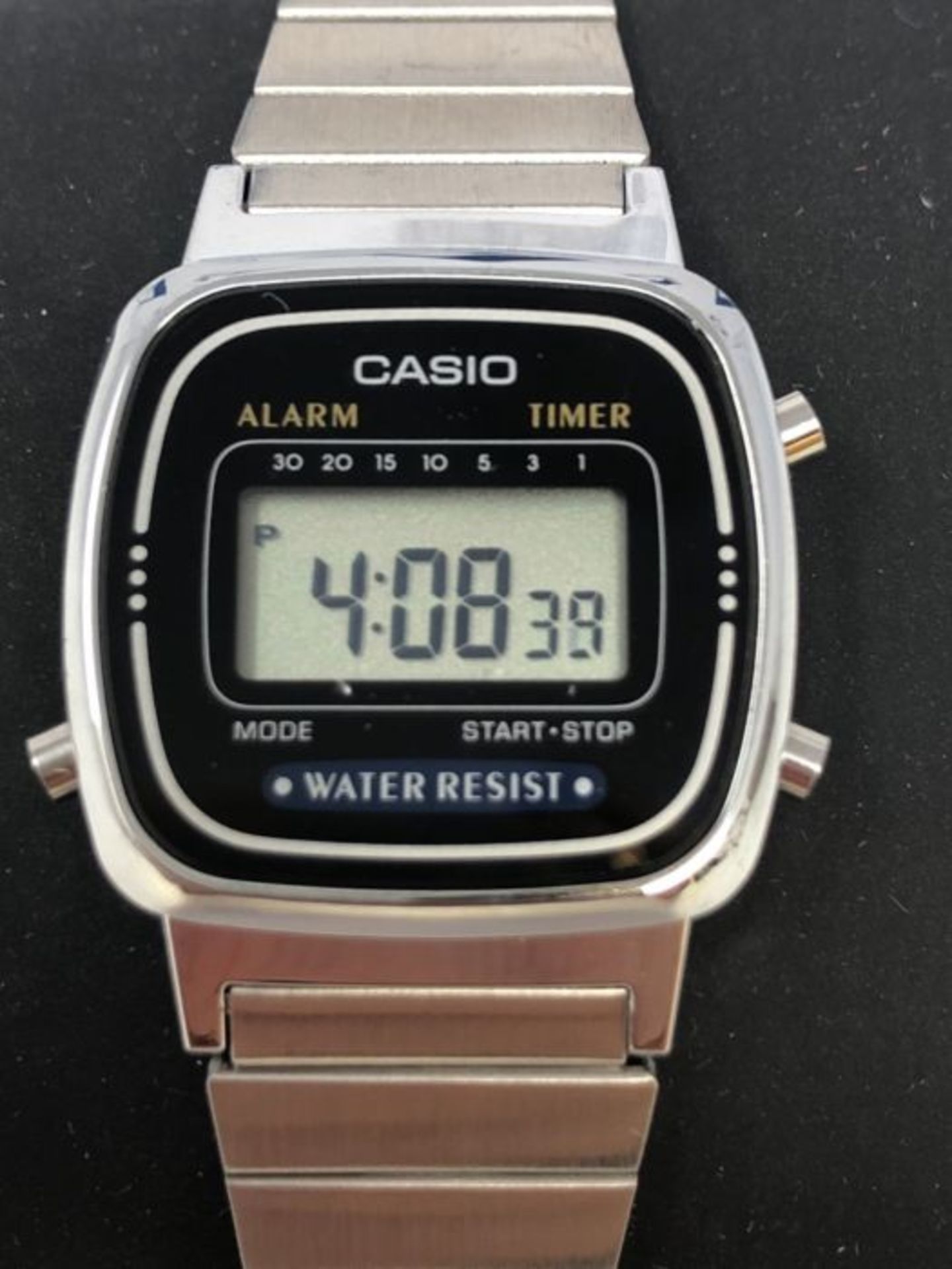 Casio Women's Digital Watch with Stainless Steel Bracelet LA670W - Image 2 of 3
