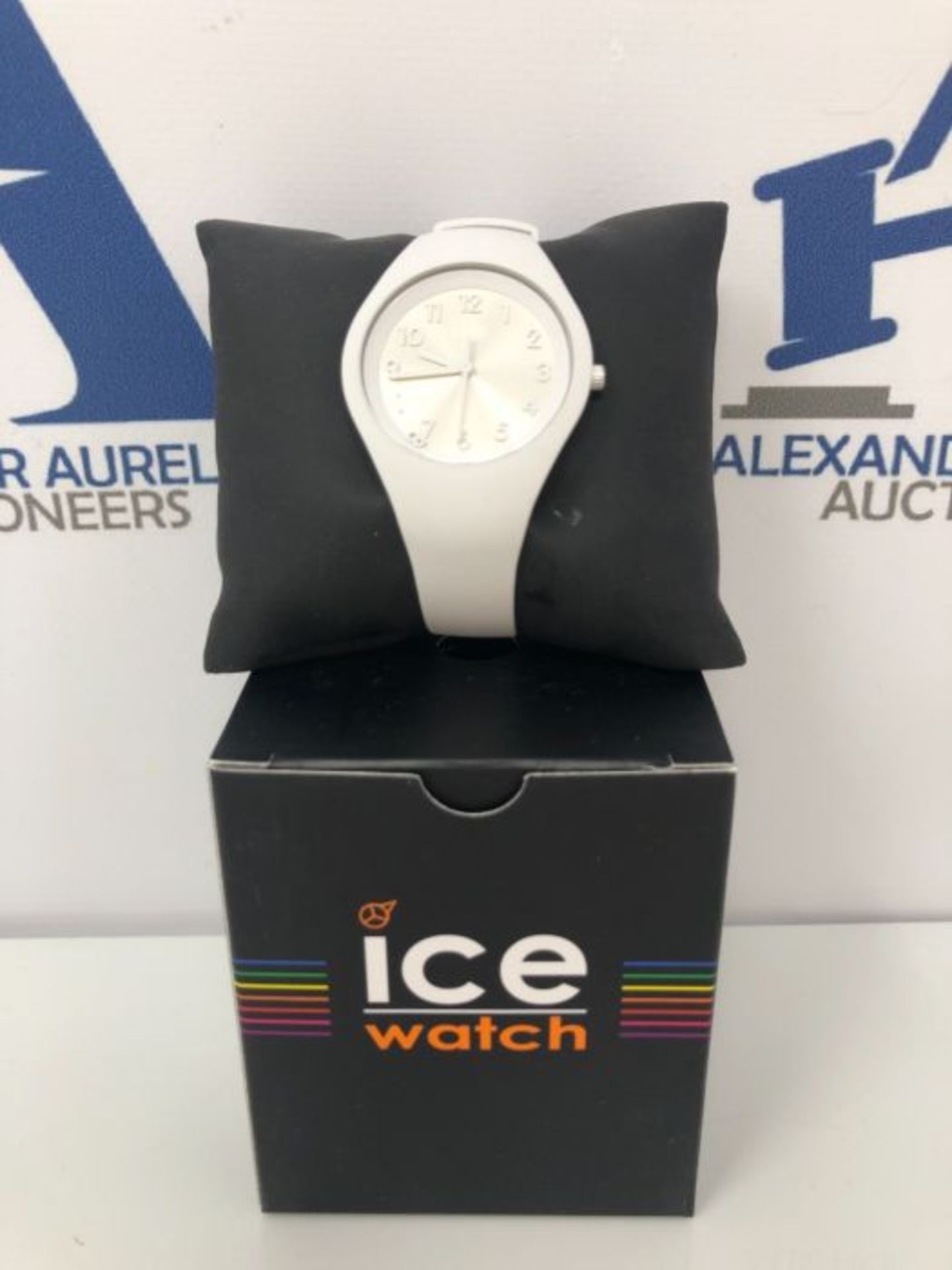 RRP £51.00 Ice-Watch - ICE colour Spirit - WeiÃxe Damenuhr mit Silikonarmband - 018126 (Small) - Image 2 of 3