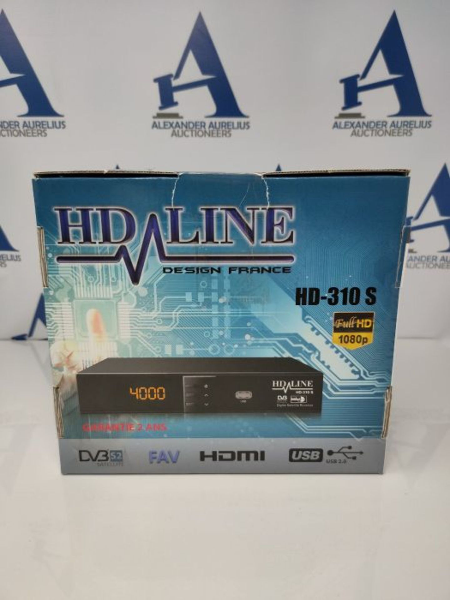 HD-LINE HDMI Receiver Satellit HD Digitaler Satelliten Receiver HDMI DVB S2 Receiver f - Image 2 of 3