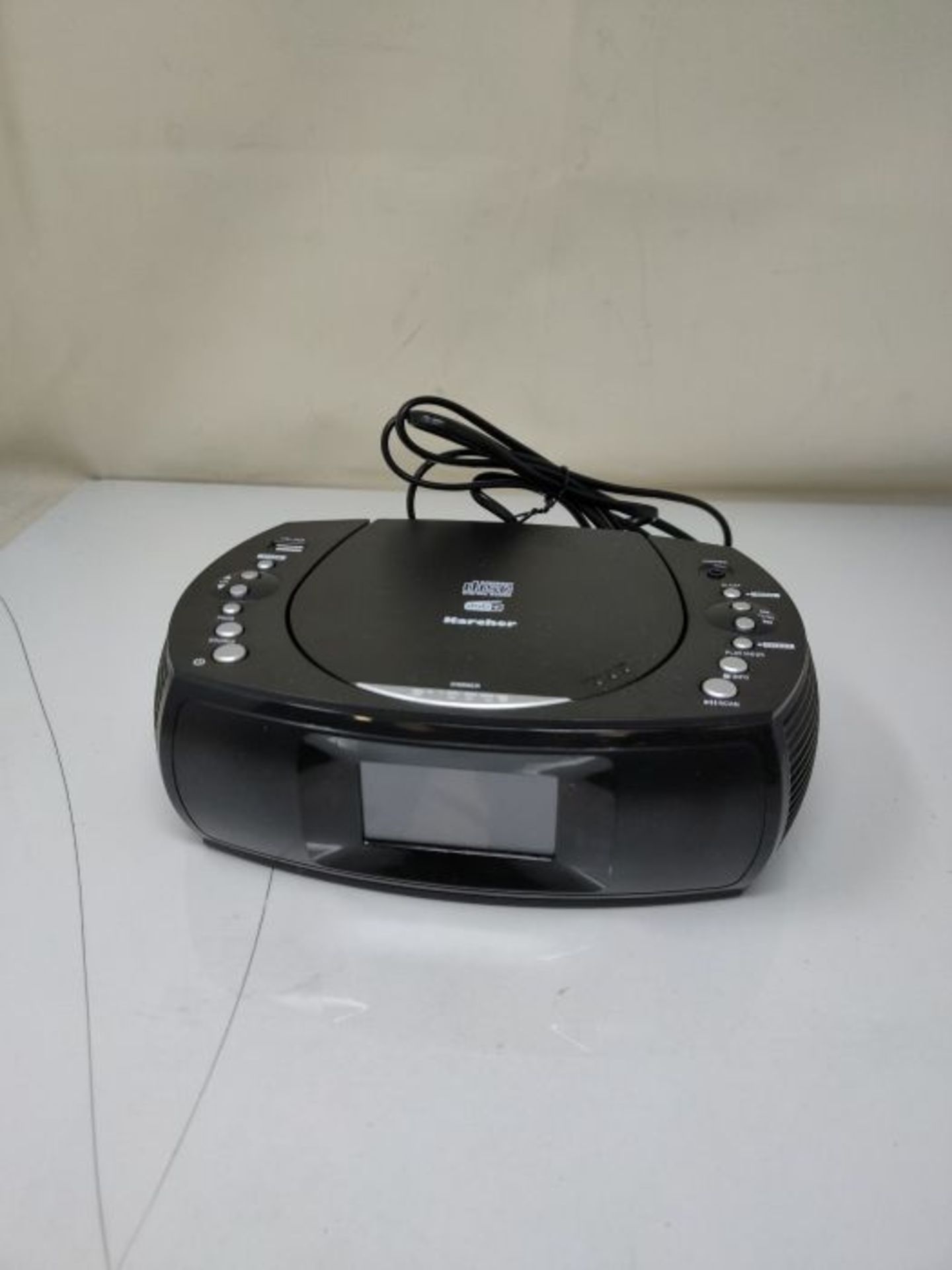 RRP £59.00 Karcher UR 1309D Radiowecker mit MP3 / CD Player und DAB+ / UKW Radio (je 20 Senderspe - Image 3 of 3