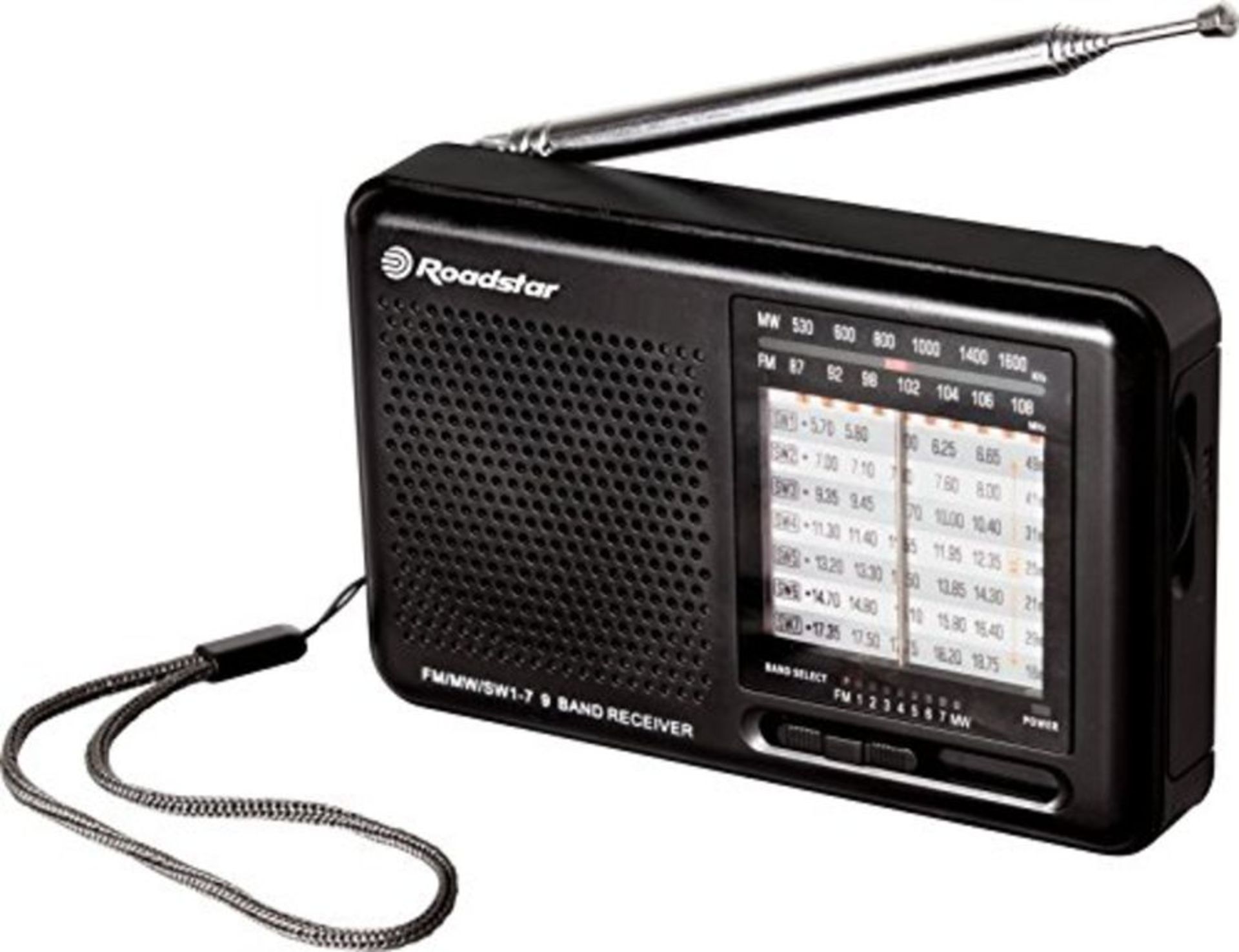 Roadstar Radio TRA-2989/N FM/MW/SW7b Al.Pile