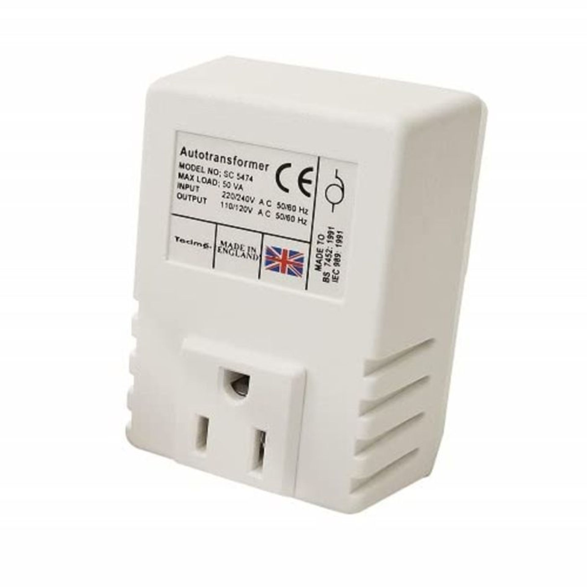 Kauden Tacima SC5474W/BP Step Down Voltage Convertor,220/240 Volts down to 110/120 Vol