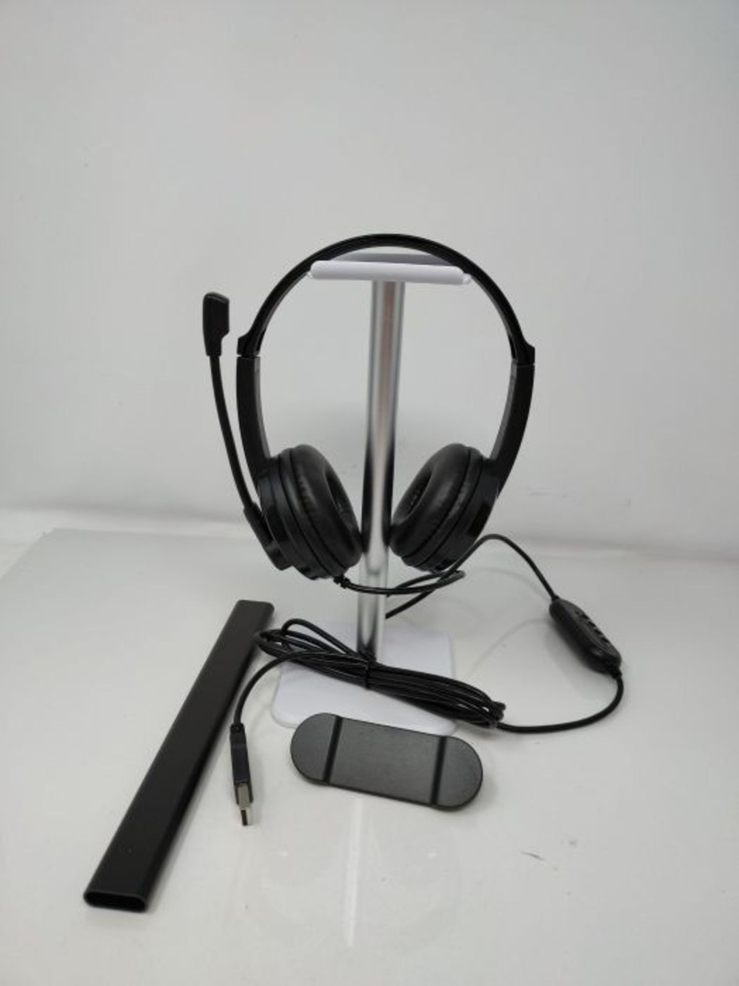 Kithouse PC Headset with Microphone USB Business Office Headset Computer Headphones wi - Image 2 of 2