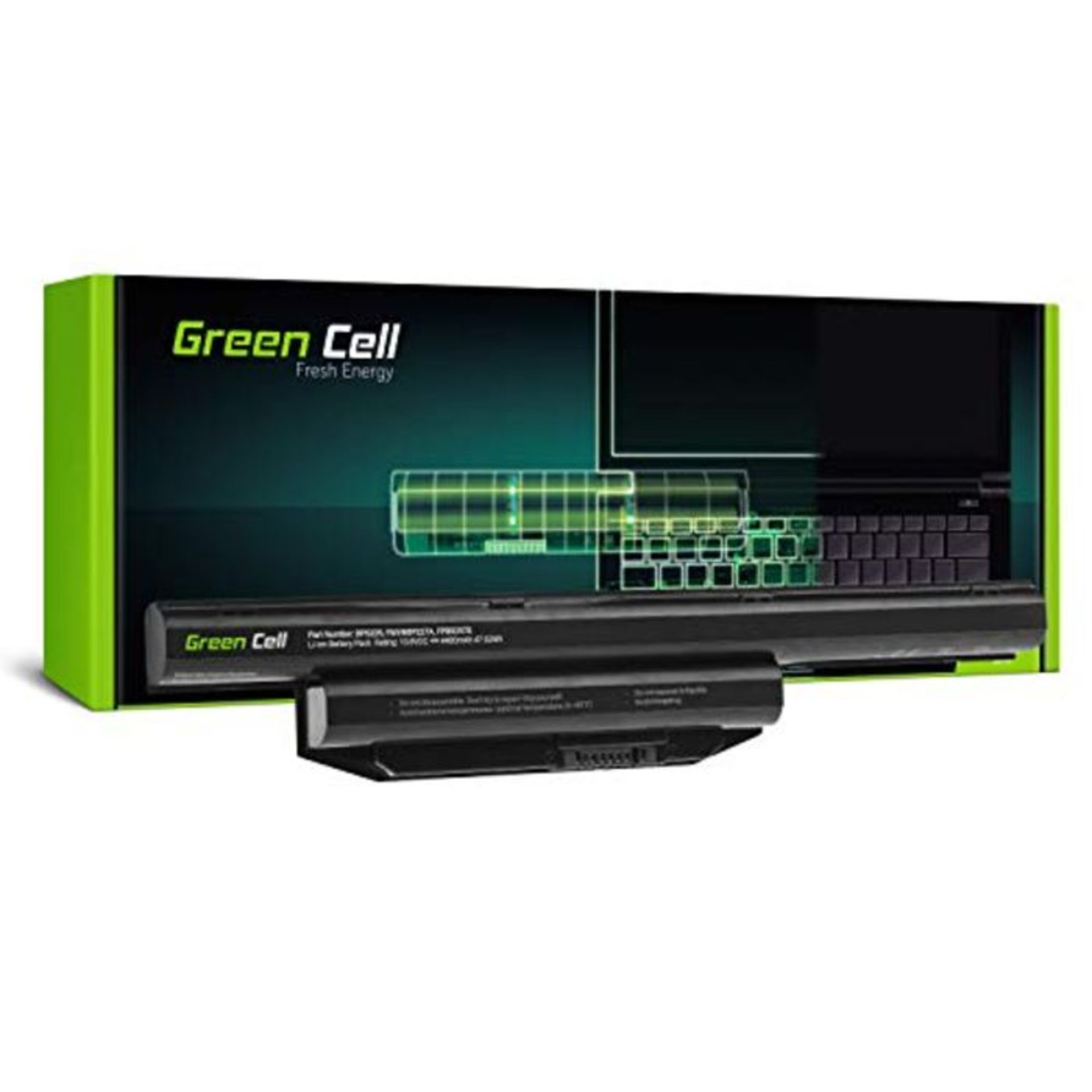 Green Cell Laptop Battery FPCBP416 FPCBP405 FPCBP429 FPCBP434 for Fujitsu LifeBook E73