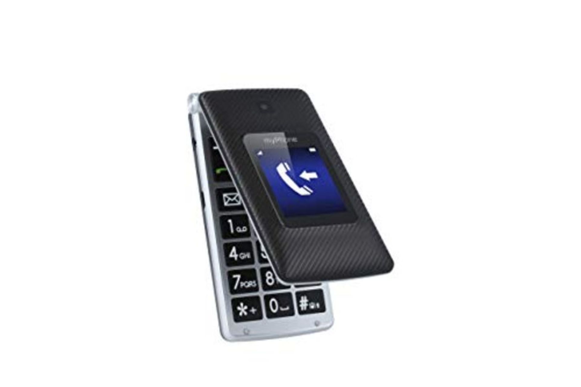 RRP £66.00 MP myPhone Tango Double Sim, téléphone Portable à clapet avec Deux Grands écrans :