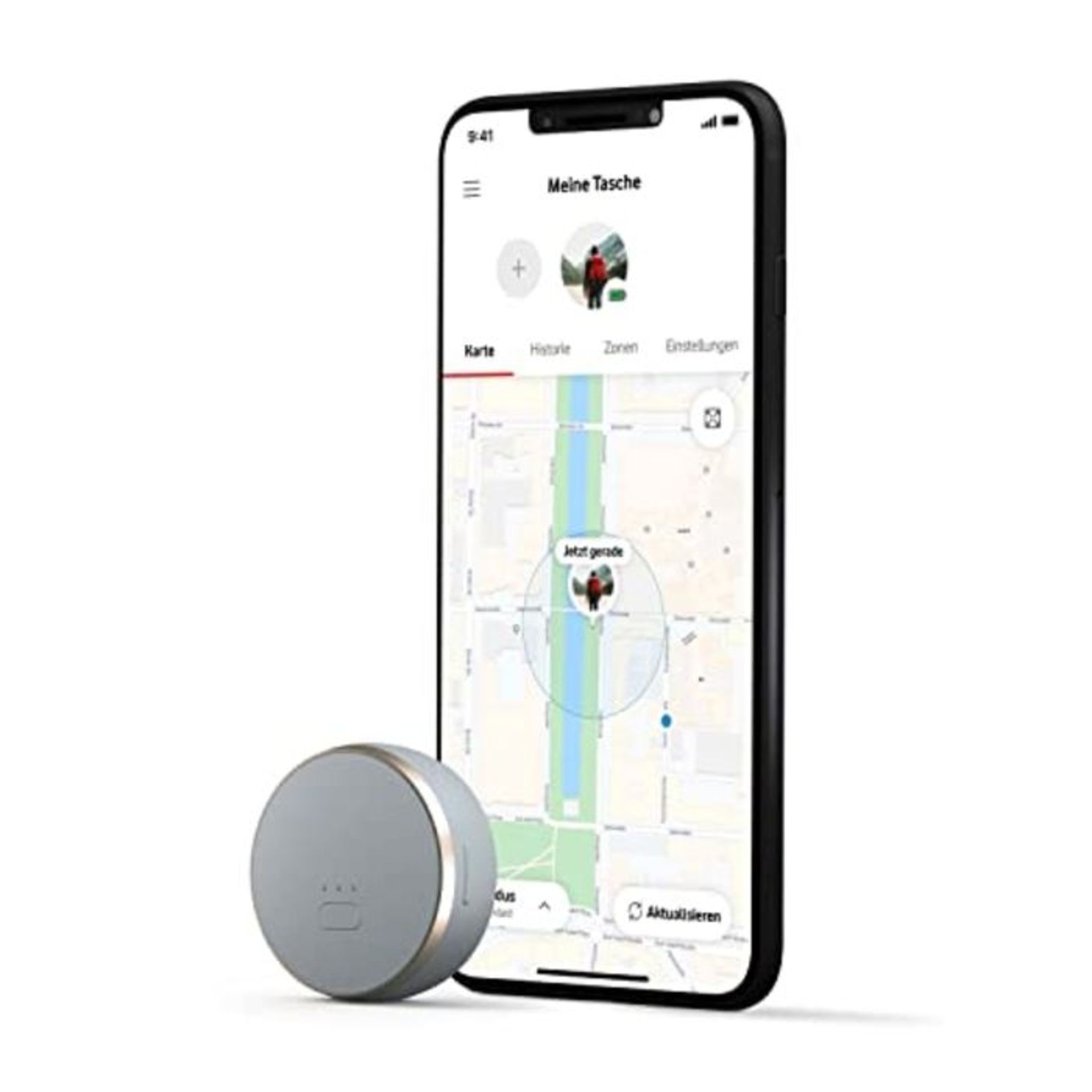Vodafone Curve Smarter GPS-Tracker mit integrierter smart SIM, Leichter Tracker fÃ¼r