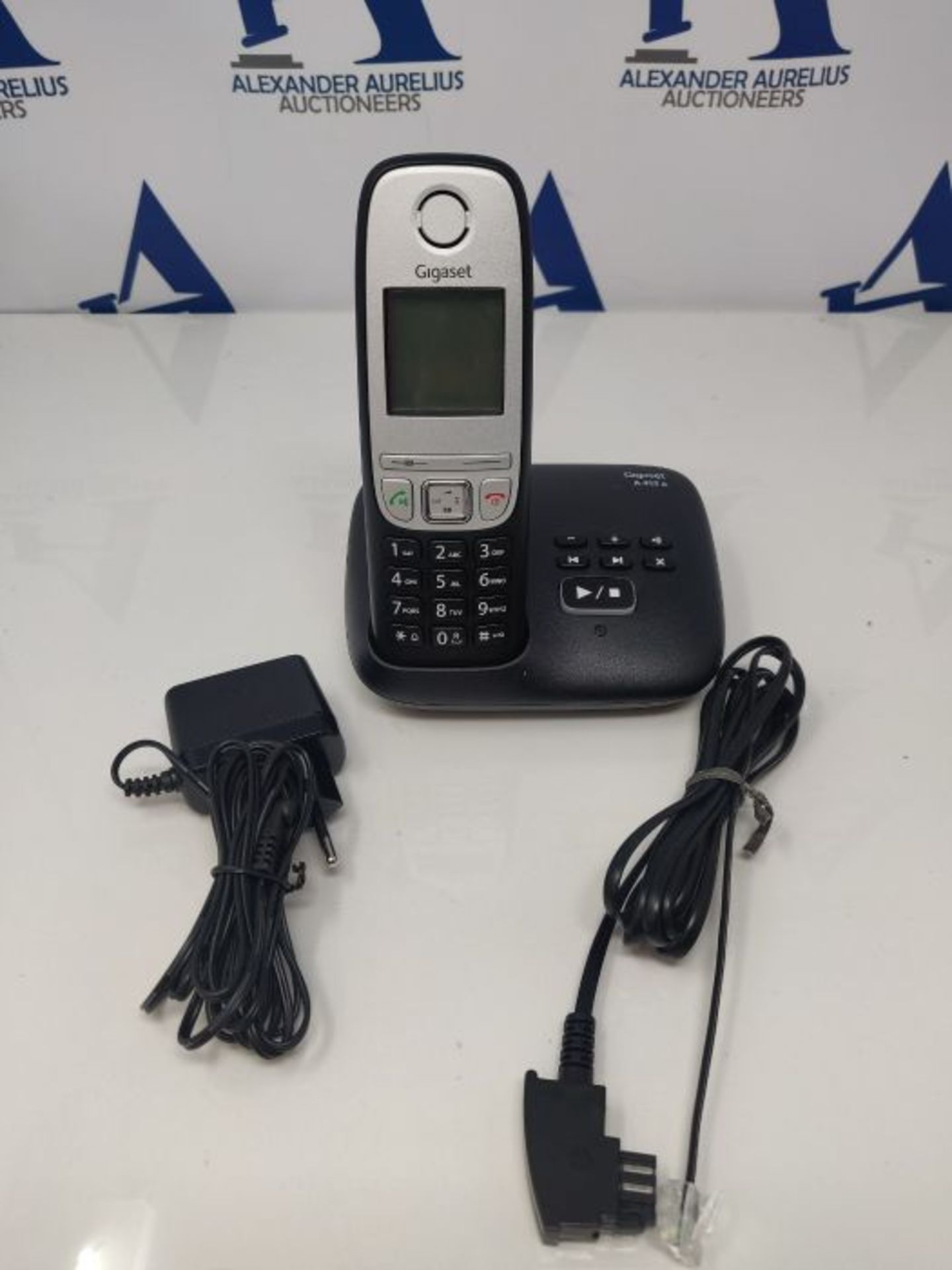 Gigaset A415A, Schnurloses Telefon DECT mit Anrufbeantworter, Freisprechfunktion, Kurz - Image 2 of 2