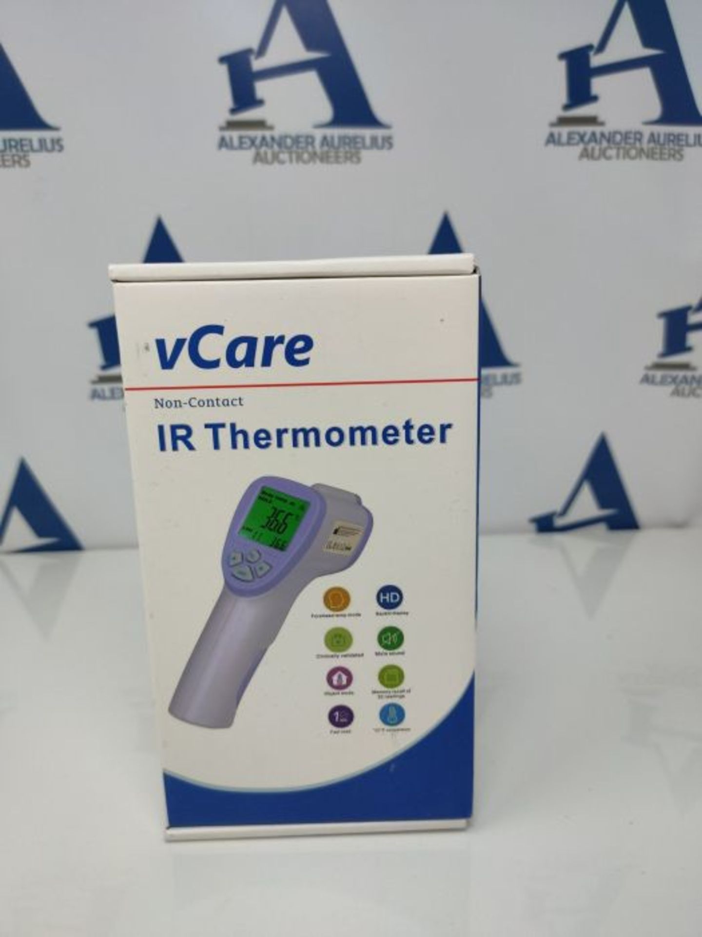VCare VCARE-IRTH Contactless Infrared Forehead Thermometer, 132 g - Image 2 of 3