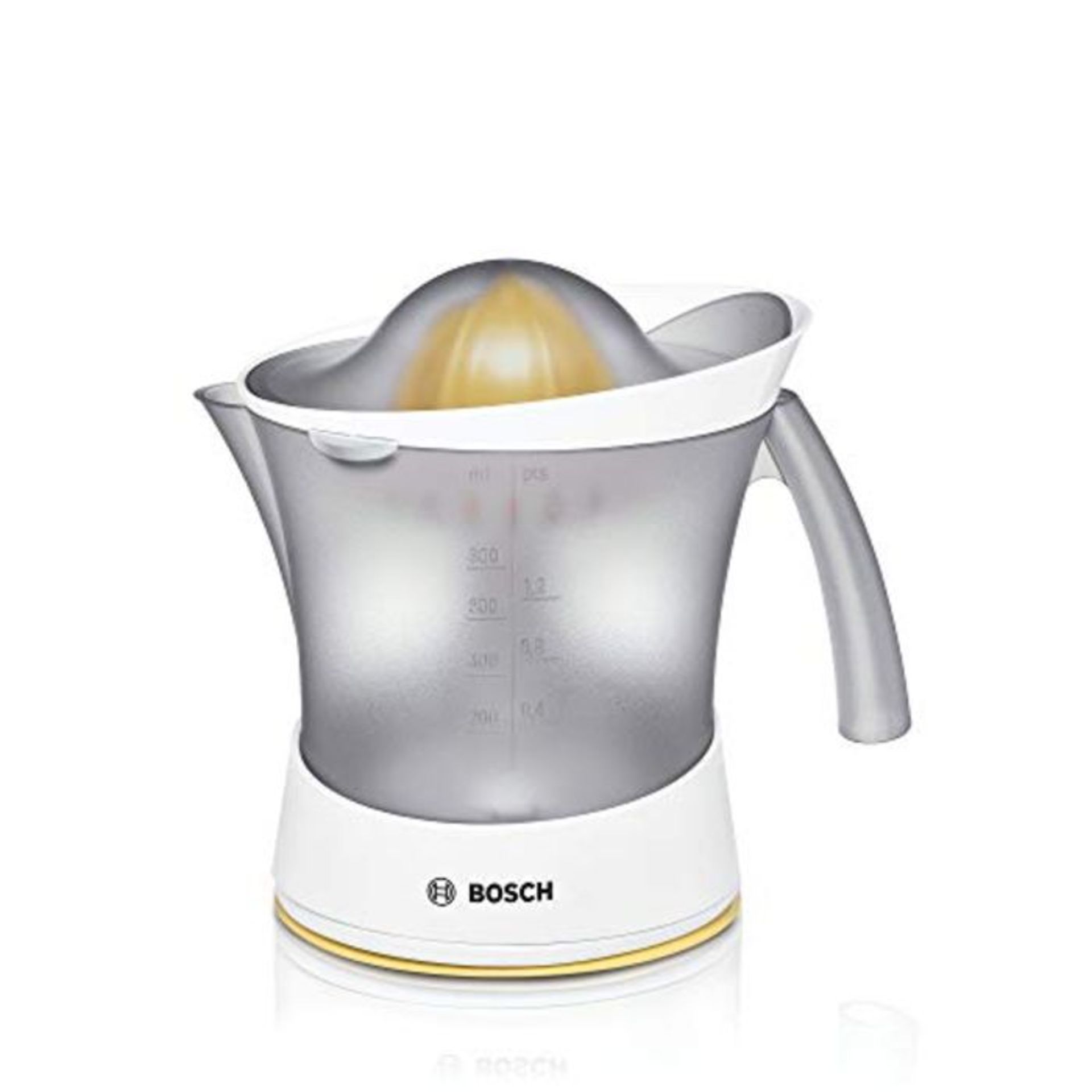 Bosch Citrus sqeezer with a Power of 25 W MCP3500N, White Yellow