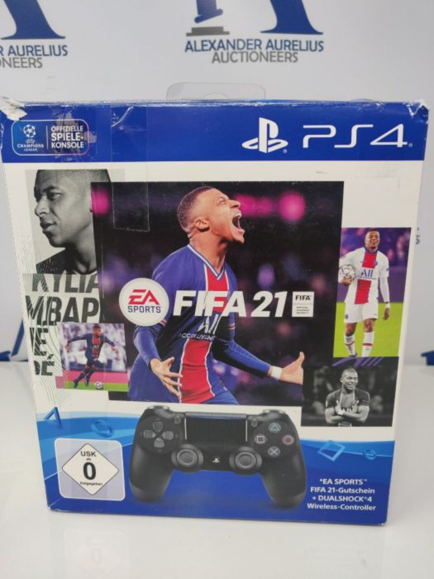 RRP £89.00 PlayStation 4 - DUALSHOCK 4 Wireless-Controller Jet Black mit Code für EA Sports FIFA - Image 2 of 3