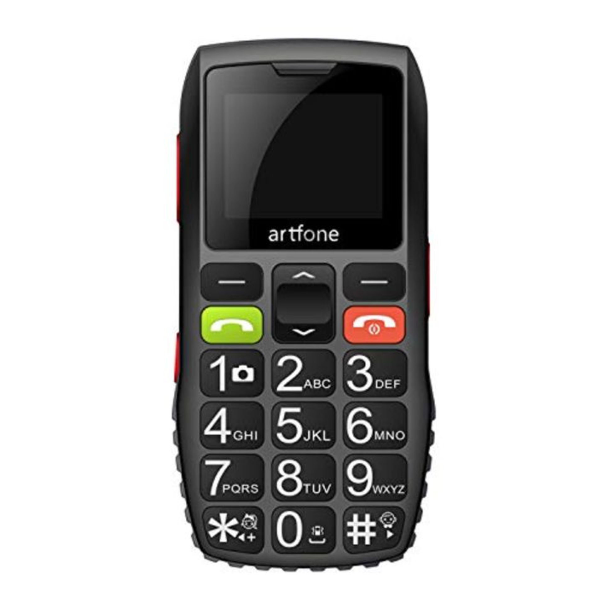 Artfone C1 Big Button Mobile Phone for Elderly, Unlocked Senior Mobile Phone With SOS