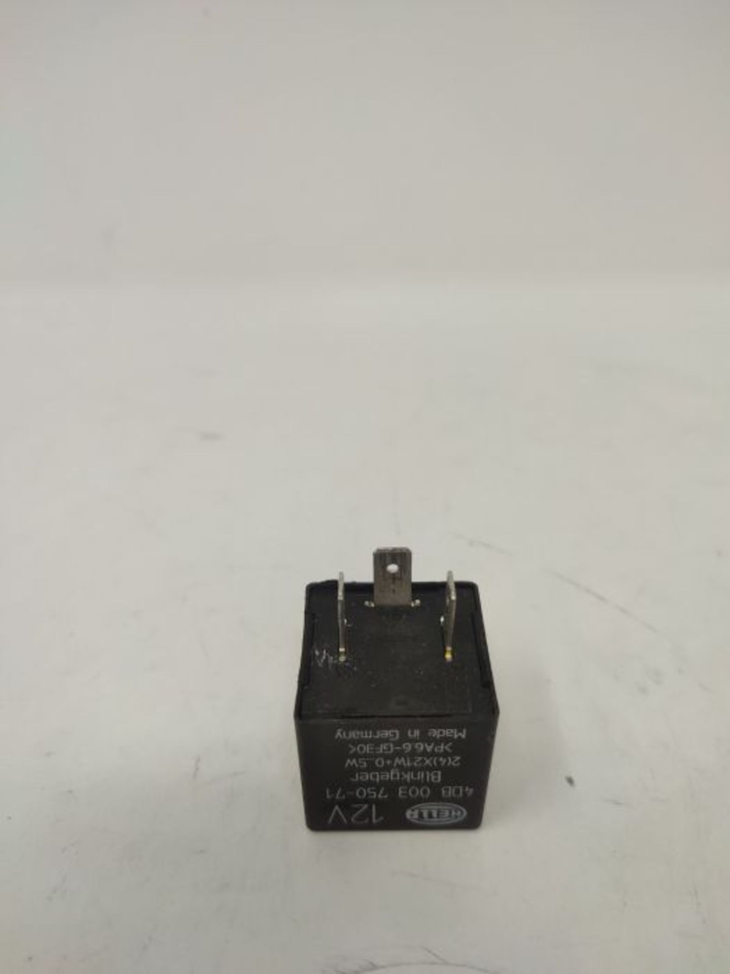HELLA 4DB 003 750-711 Flasher Unit - 12V - 3-pin connector - Plugged - Electronic - Image 3 of 3
