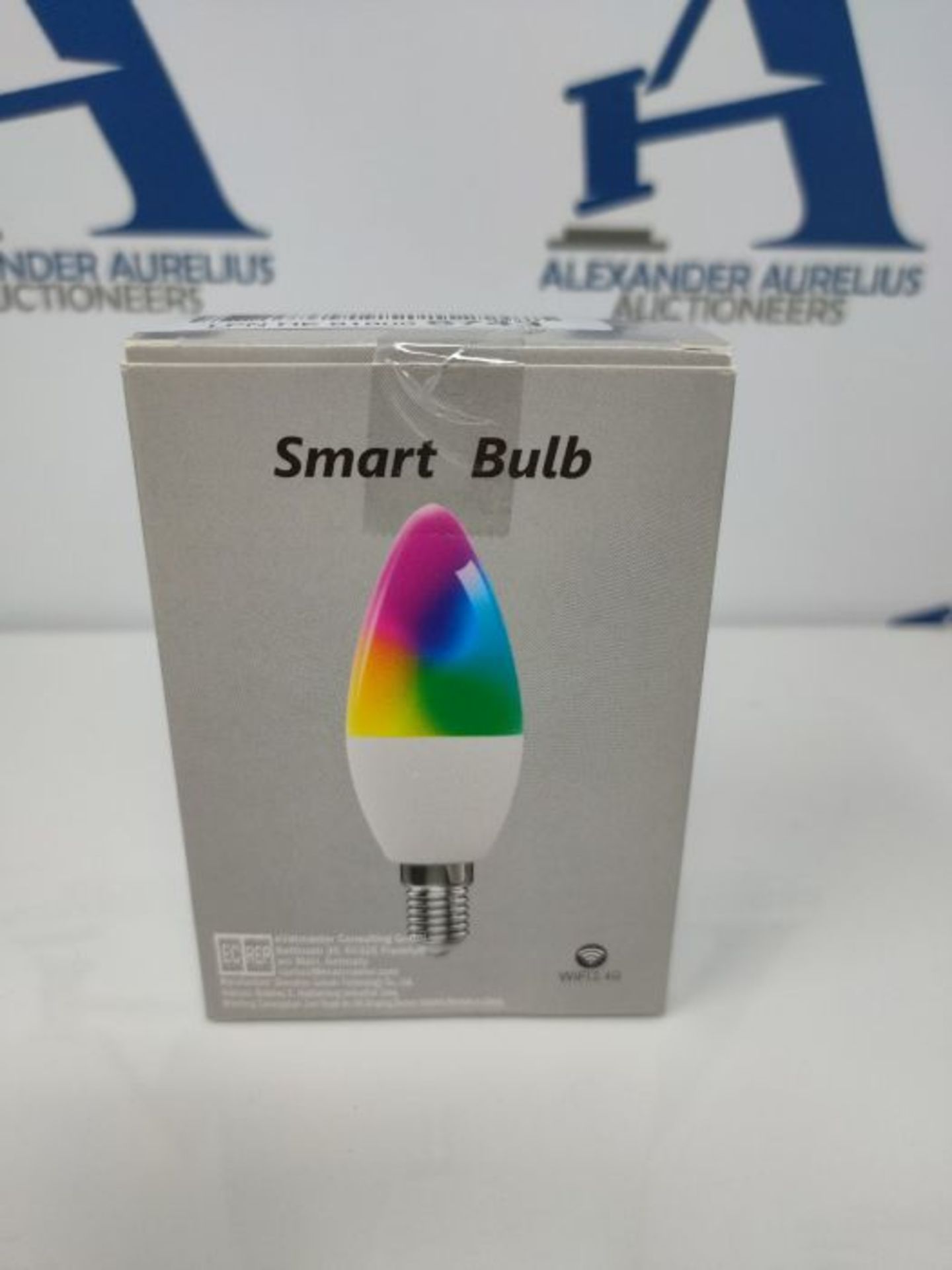 Alexa Smart E14 LED Bulbs, Dogain WiFi LED Light Bulb, Dimmable Bulb, 4.5 W, 2700 - 65 - Image 2 of 3