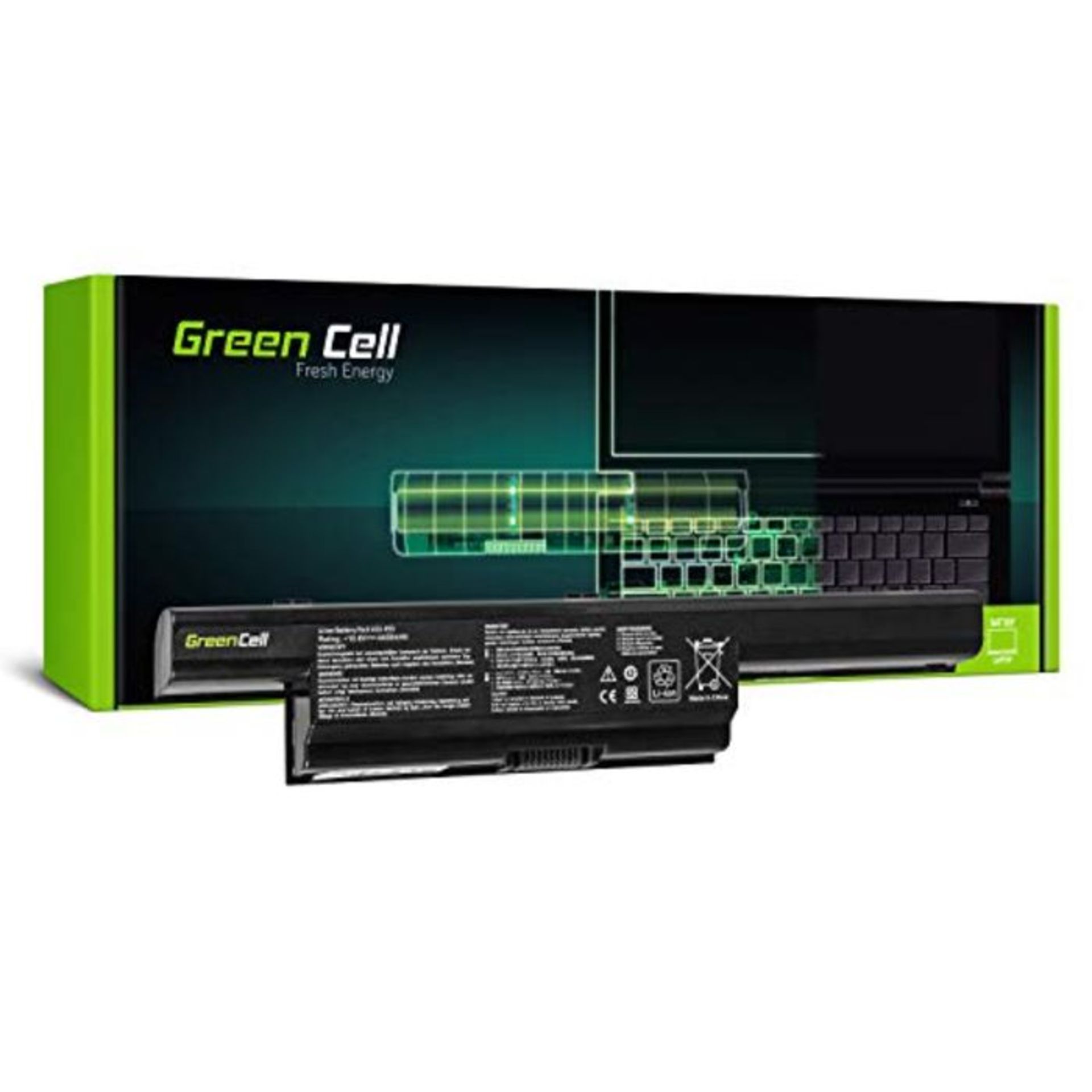 Green Cell Batterie ASUS A32-K93 pour ASUS X93 X93S X93SV K95V K95VJ K95VM K95A A93 A9