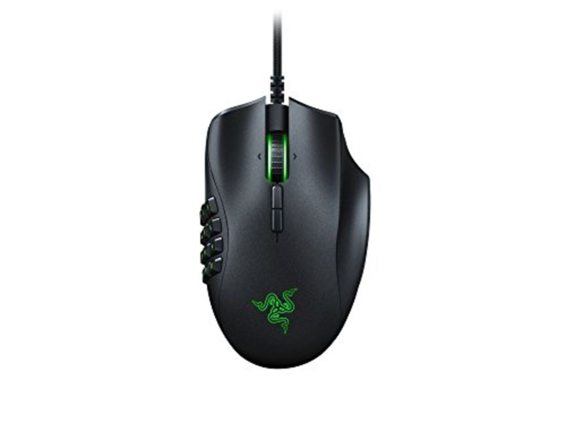 RRP £83.00 Razer Naga Trinity - Modular Wired Gaming Mouse (3 Interchangeable Side Plates, 16,000