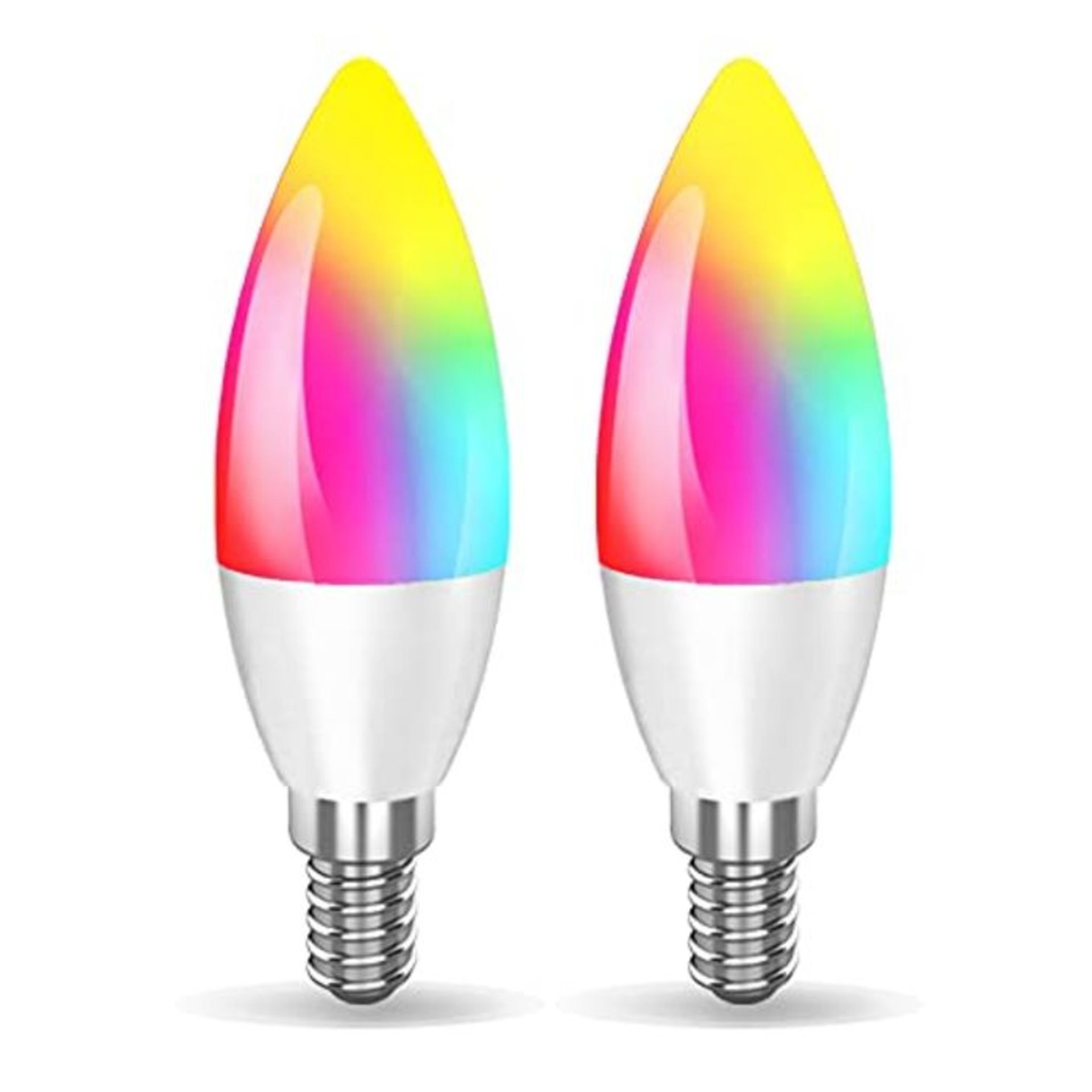 Alexa Smart E14 LED Bulbs, Dogain WiFi LED Light Bulb, Dimmable Bulb, 4.5 W, 2700 - 65