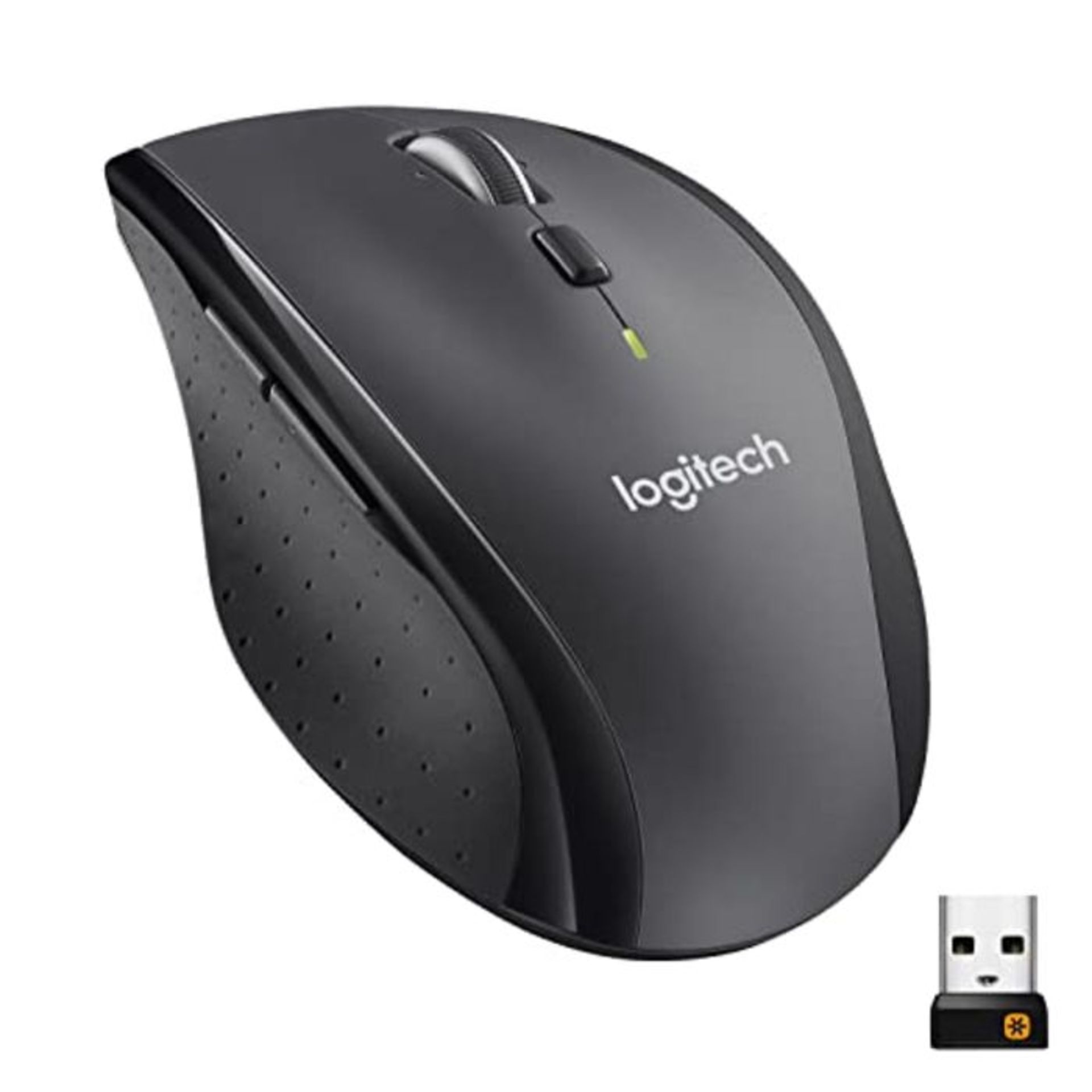 Logitech M705 Marathon Kabellose Maus, Umweltfreundliche-Verpackung, 2.4 GHz Verbindun