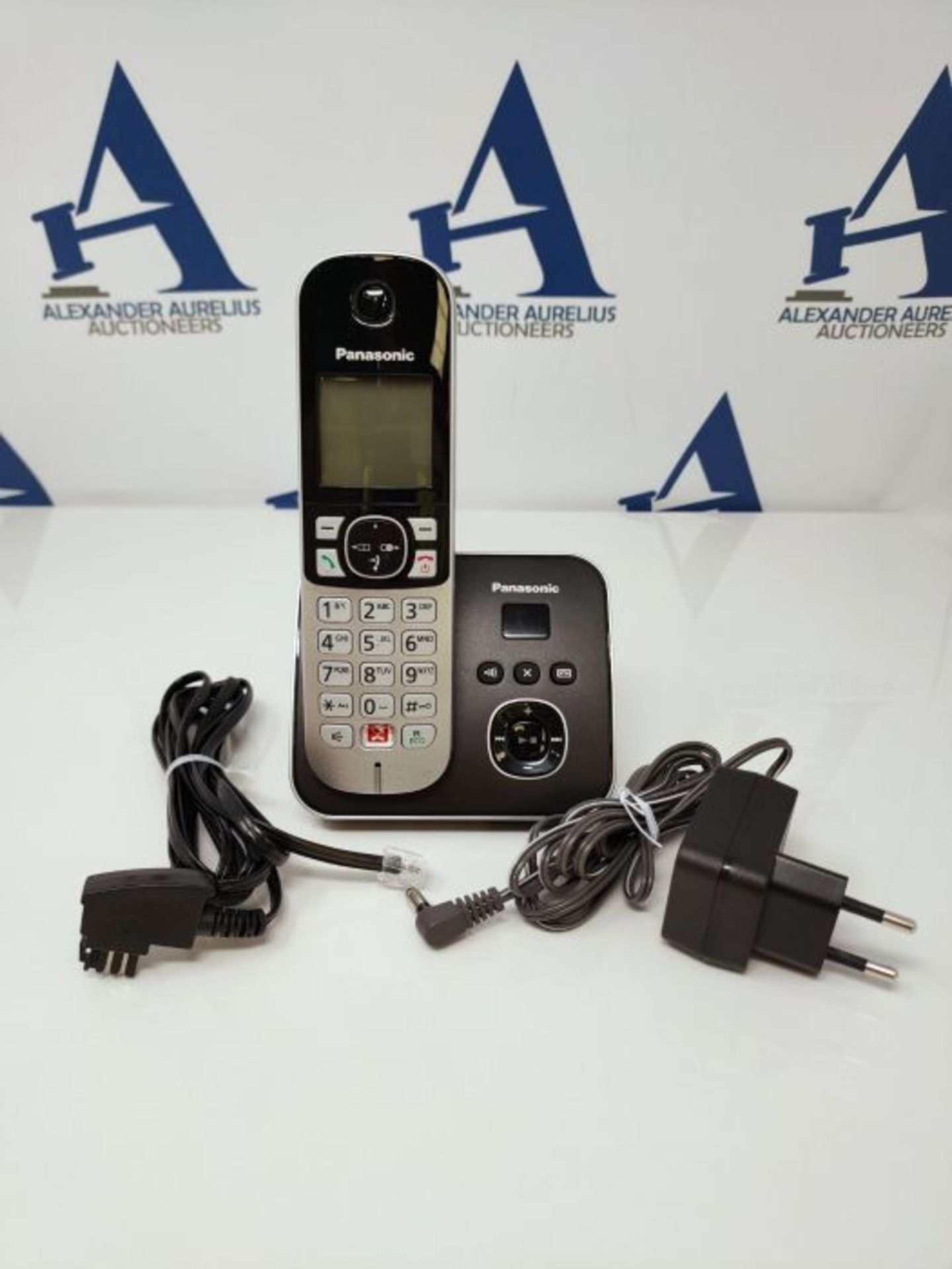 Panasonic KX-TG6861GB Schnurlostelefon mit Anrufbeantworter (Bis zu 1.000 Telefonnumme - Image 2 of 2