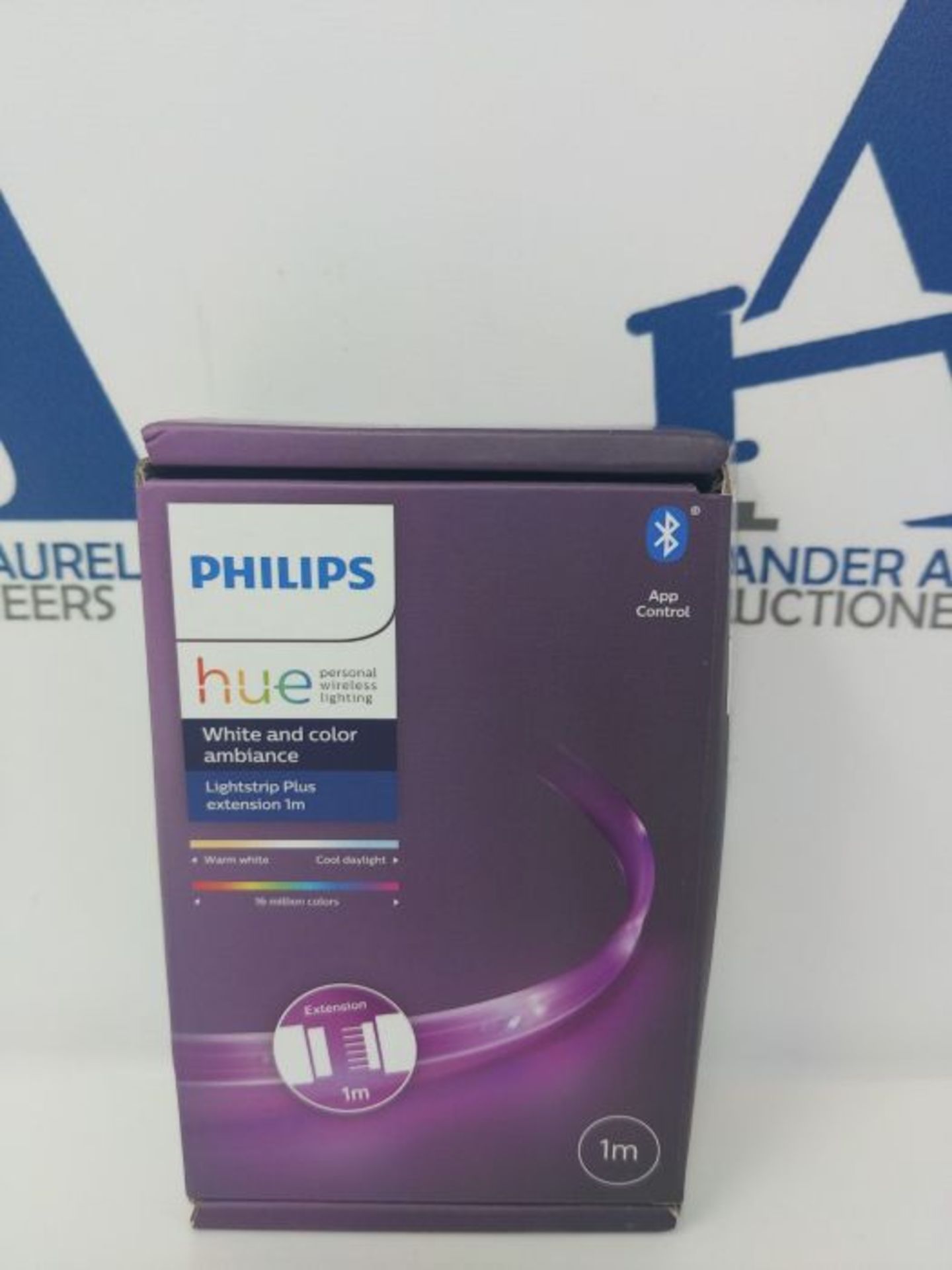 Philips Hue White & Col. Amb. Lightstrip Plus 1m Erweiterung, dimmbar, 16 Mio. Farben, - Image 2 of 3