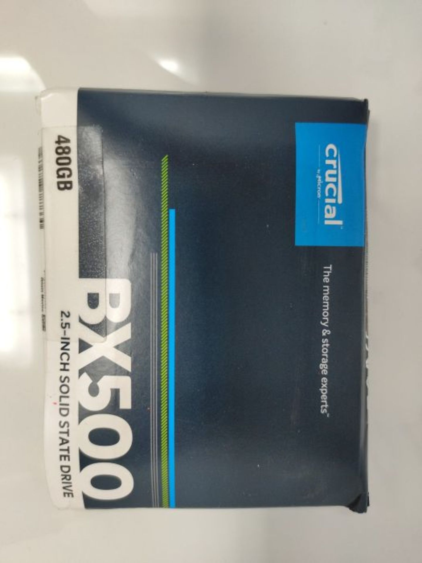 Crucial BX500 480 GB CT480BX500SSD1-Up to 540 MB/s (Internal SSD, 3D NAND, SATA, 2.5 I - Image 2 of 3
