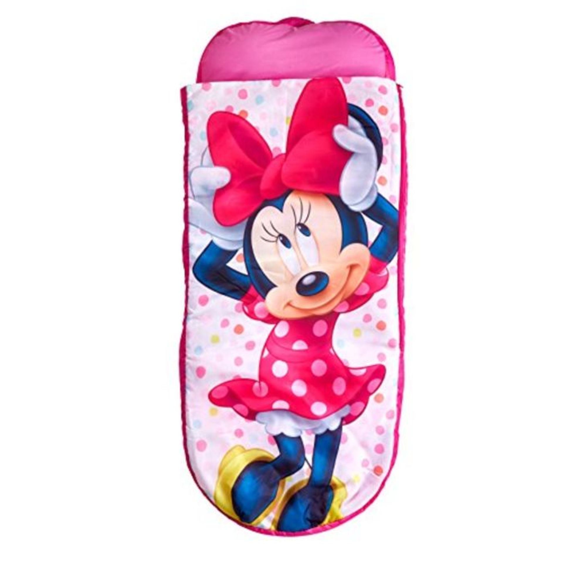 Disney Minnie Mouse Junior ReadyBed - Kids Airbed and Sleeping Bag in one