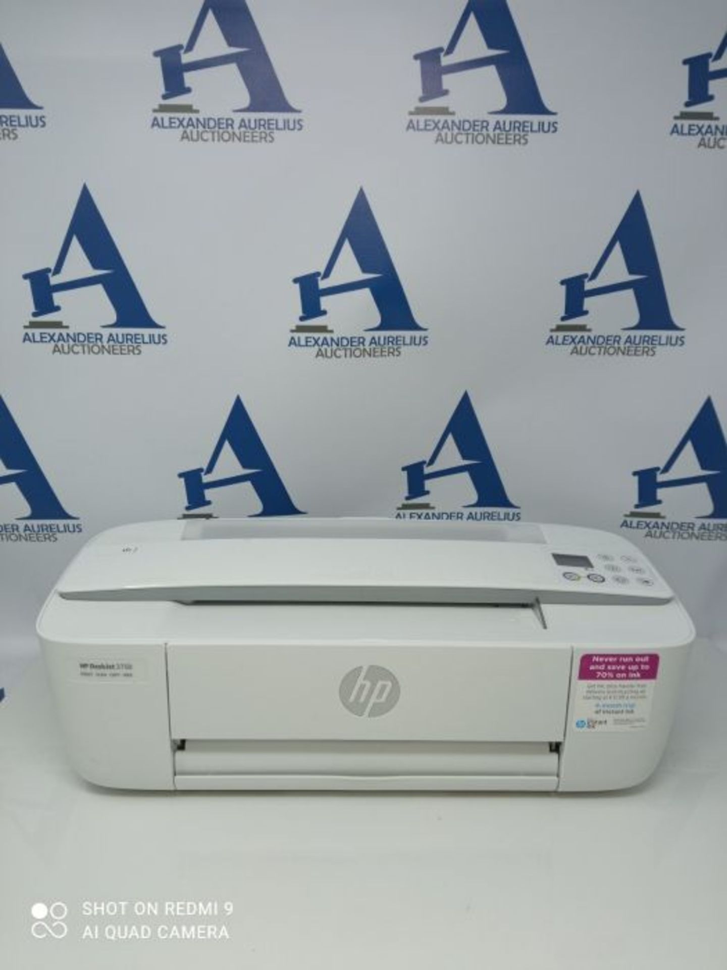 RRP £75.00 HP Deskjet 3750 Multifunctional Printer - Image 3 of 3