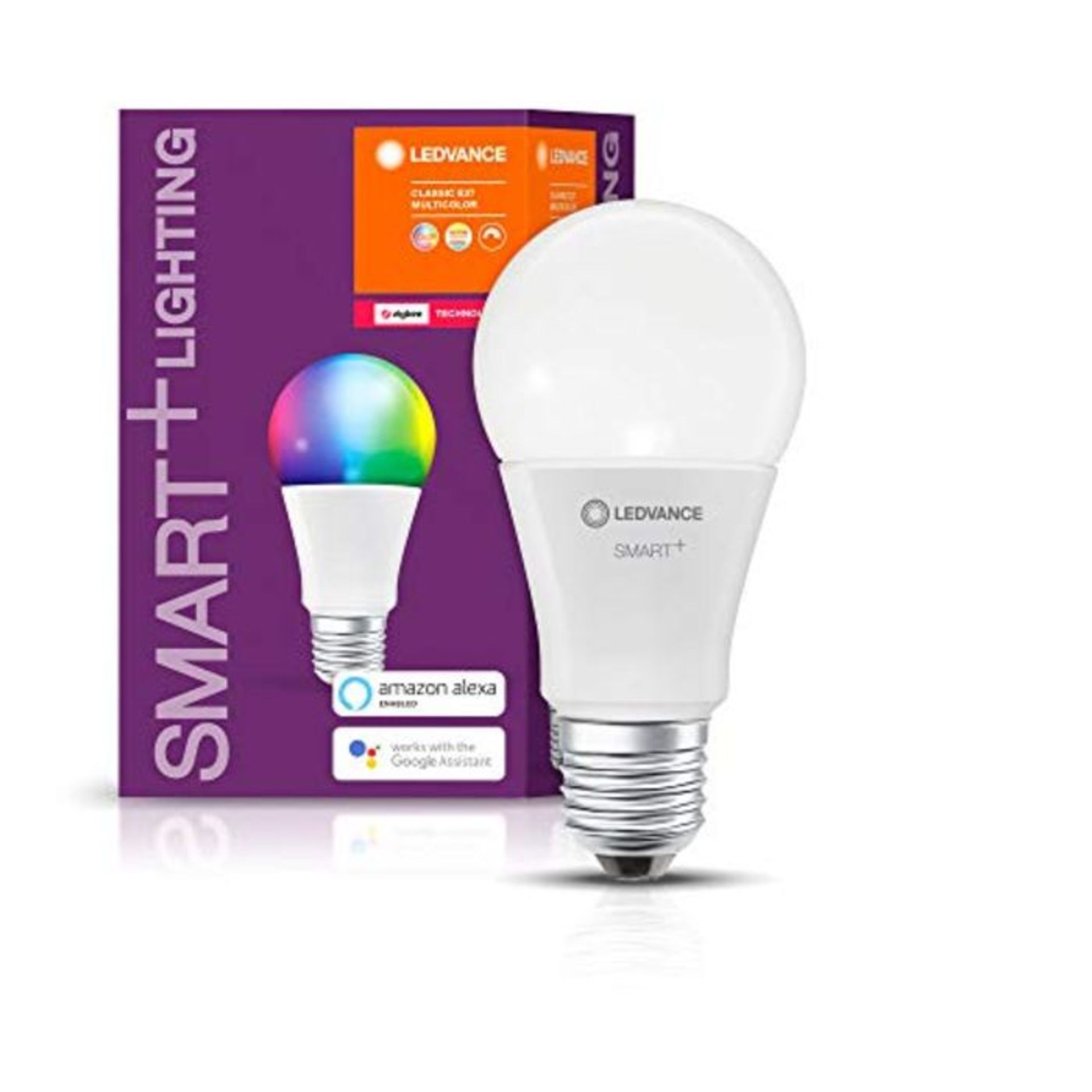 Ledvance Smart Home E27 ZigBee Light Bulb, Rgbw Colour Changing
