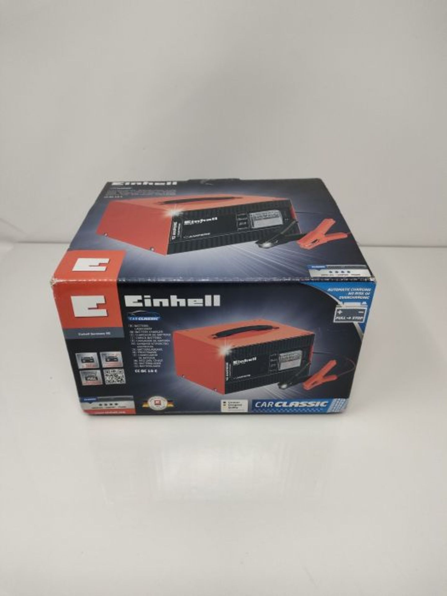 Einhell Battery Charger CC-BC 10 E (for Batteries from 5?to 200?Ah, 12?V Charging V - Image 2 of 3