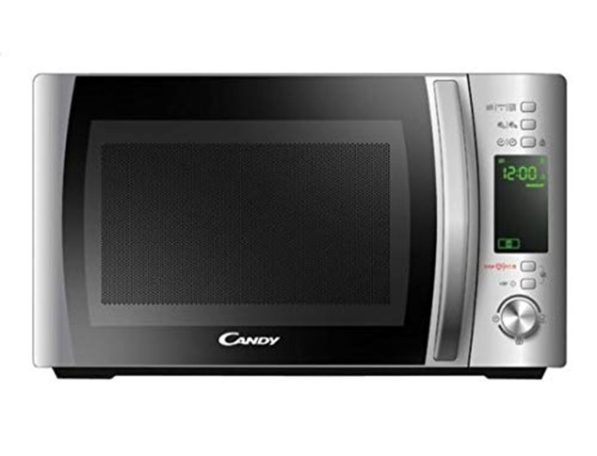 RRP £92.00 CANDY 22L 800W Digital Microwave + Grill Silver CMXG22DS