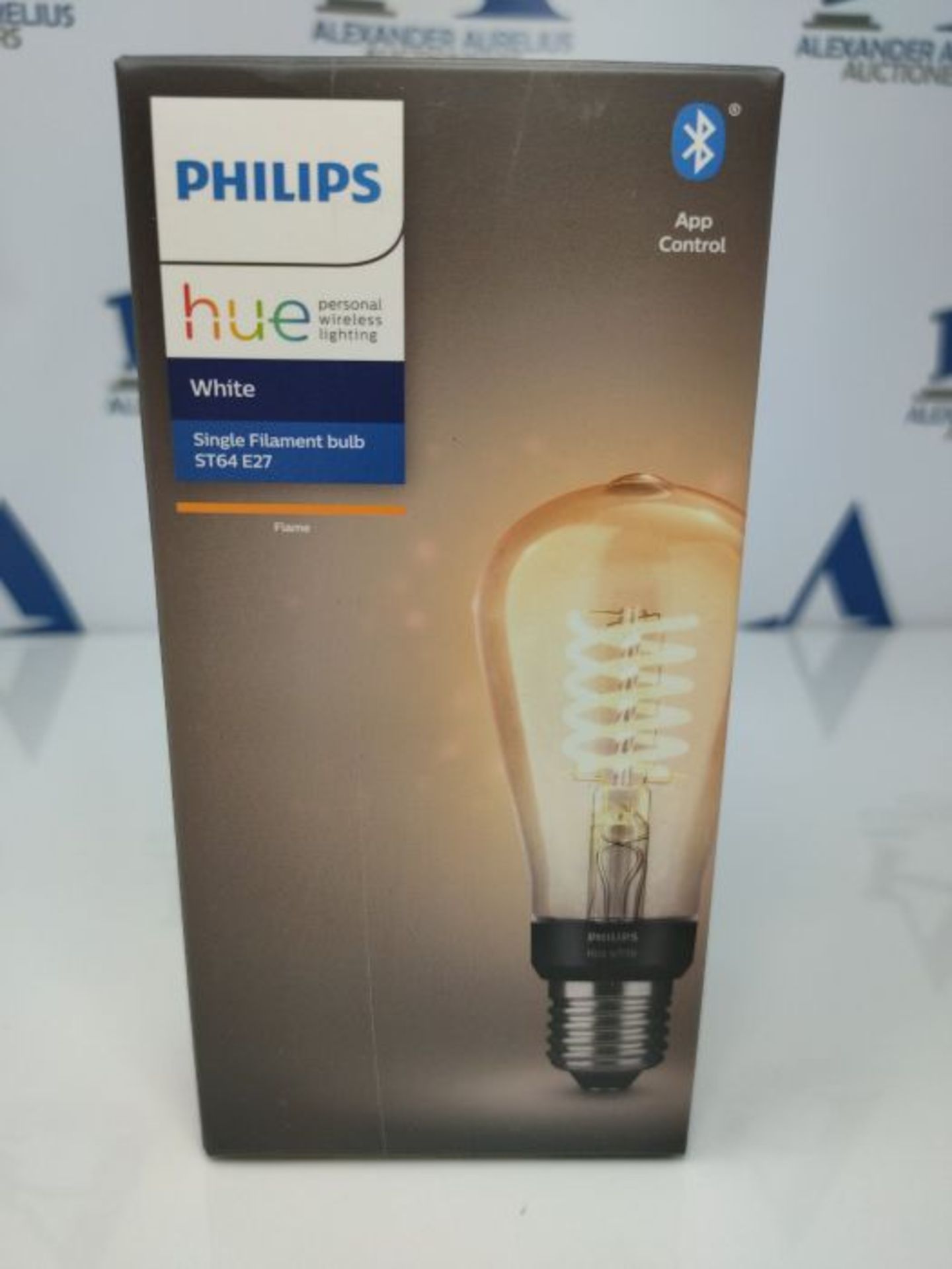 Philips Hue Ampoule LED ST64 Ã  filament blanc unique [vis Edison E27] avec Bluetoot - Image 2 of 3