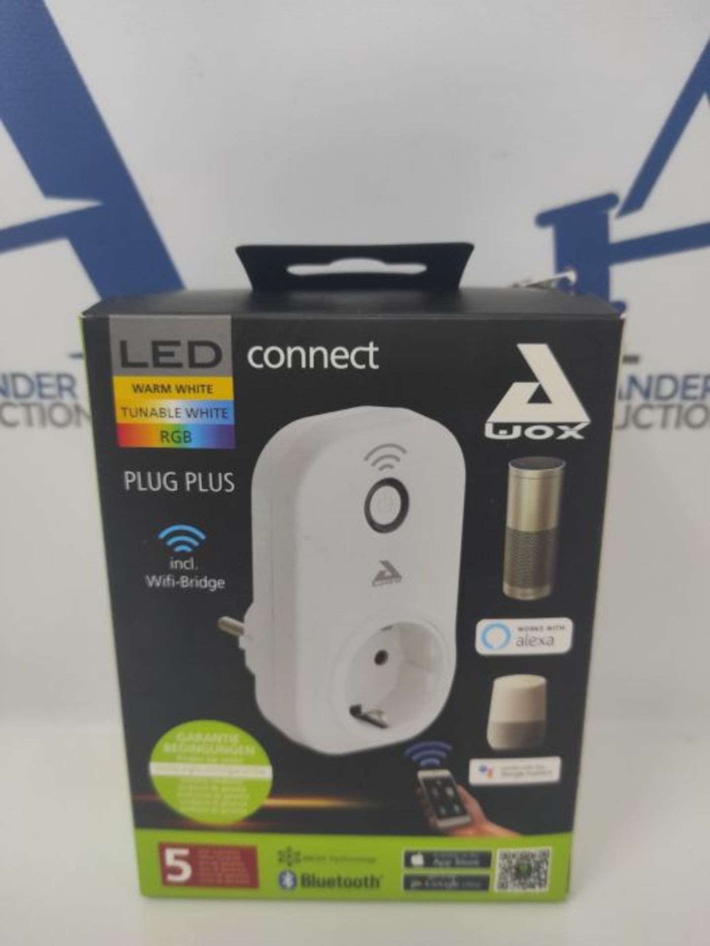 EGLO Connect Plug Plus Smart Home Plug for Voice Control, Socket with WLAN and Energy - Image 2 of 3